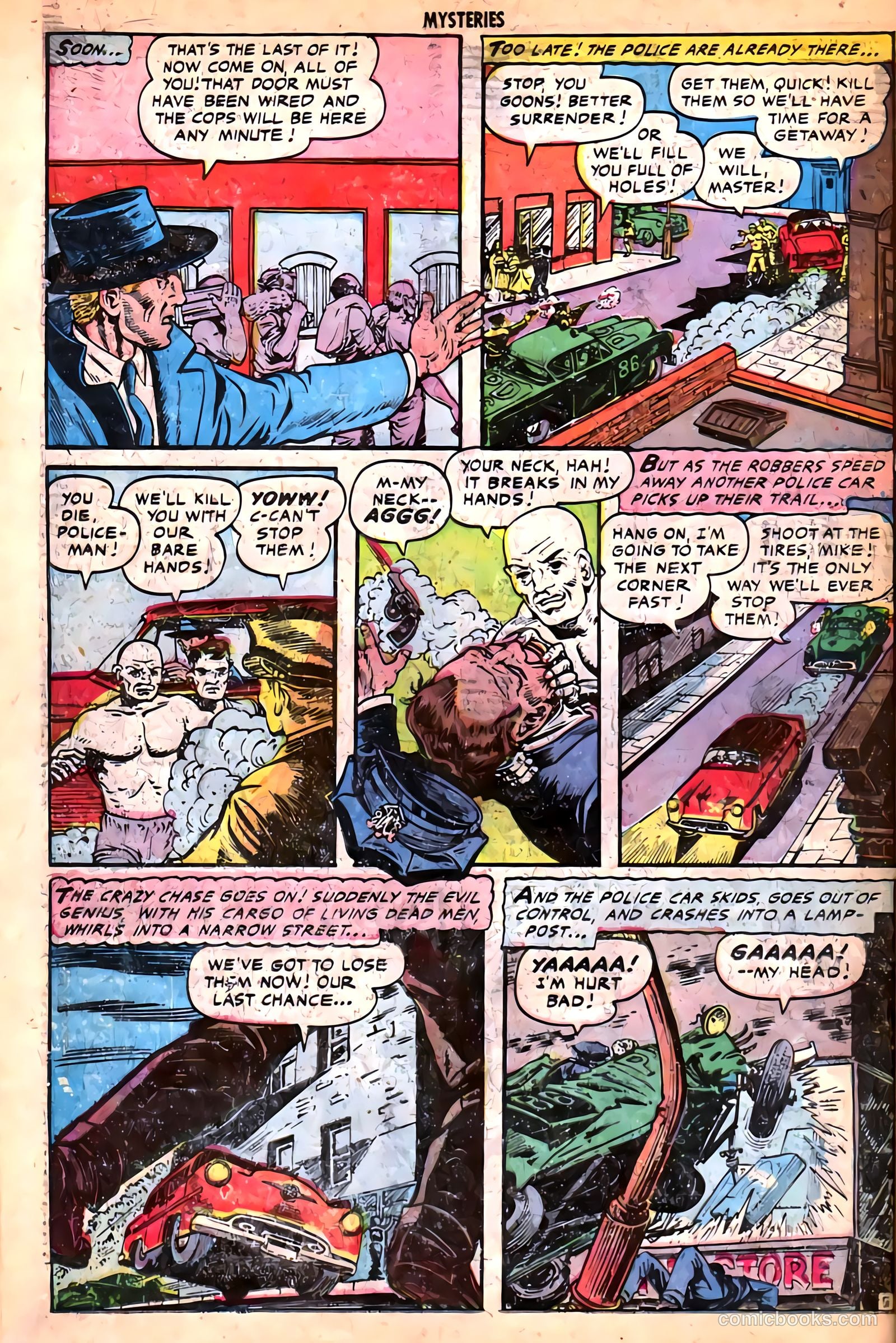 Mysteries Weird and Strange #8 (1954) — page 14 of 36