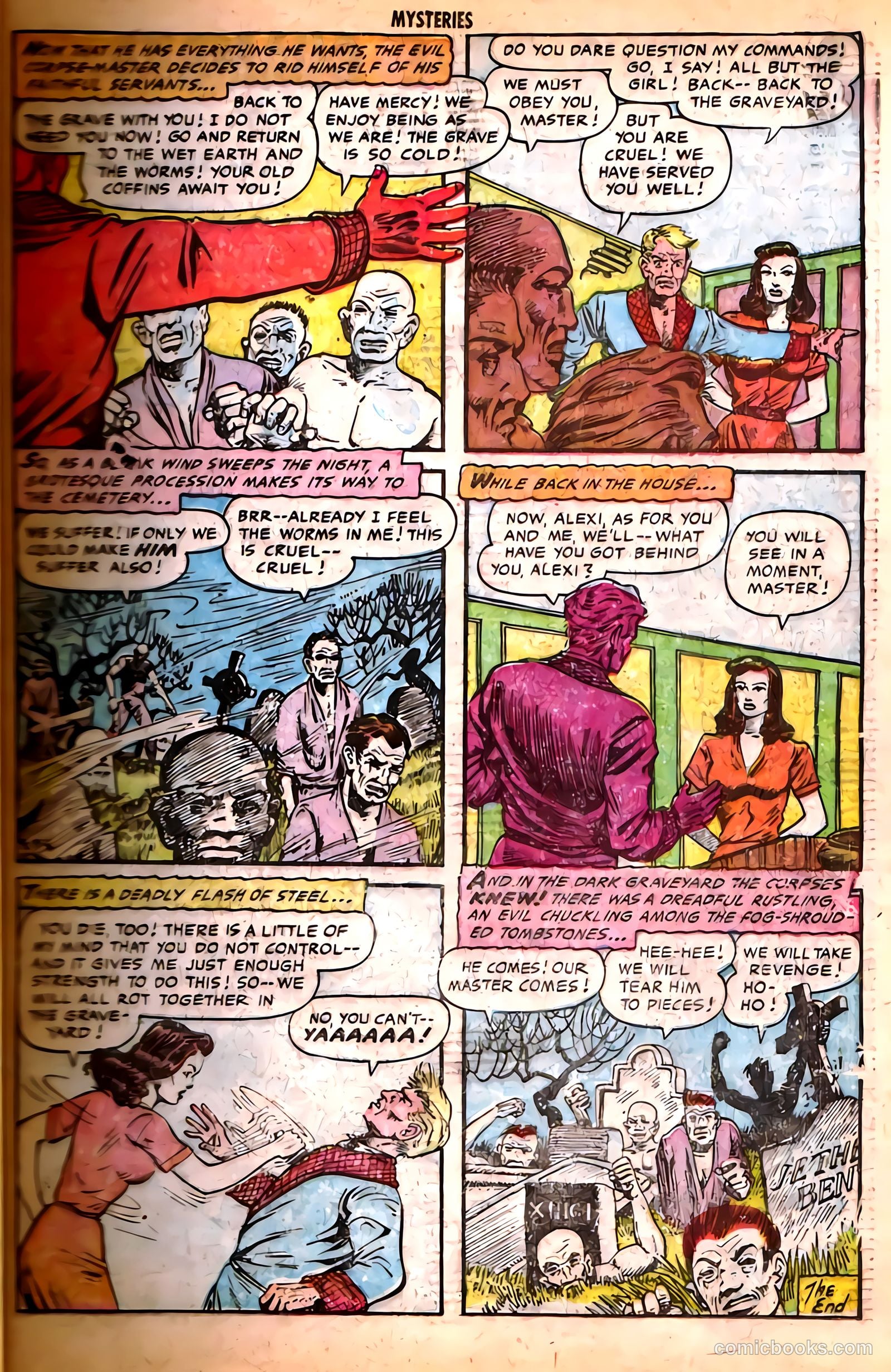 Mysteries Weird and Strange #8 (1954) — page 17 of 36