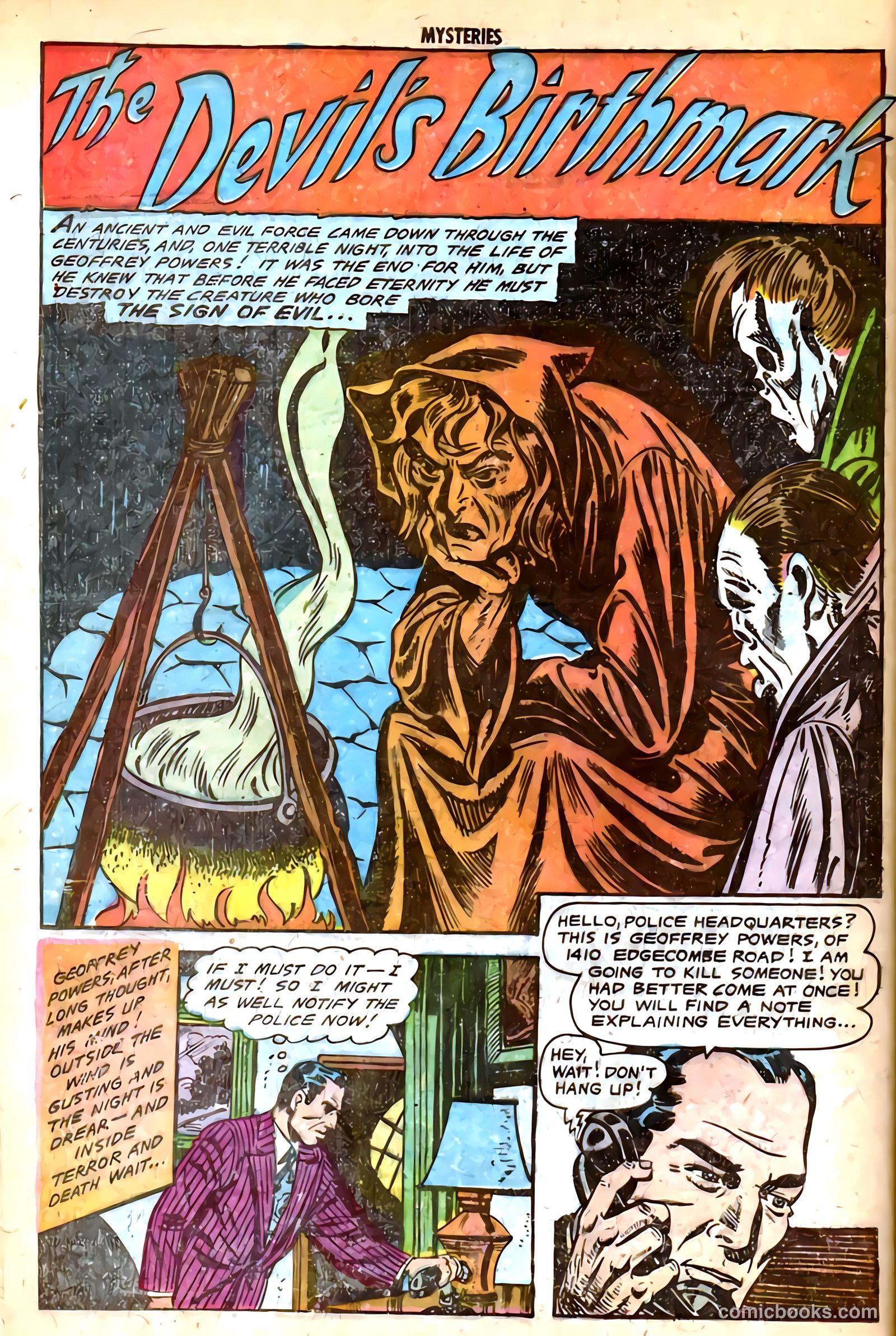 Mysteries Weird and Strange #8 (1954) — page 20 of 36