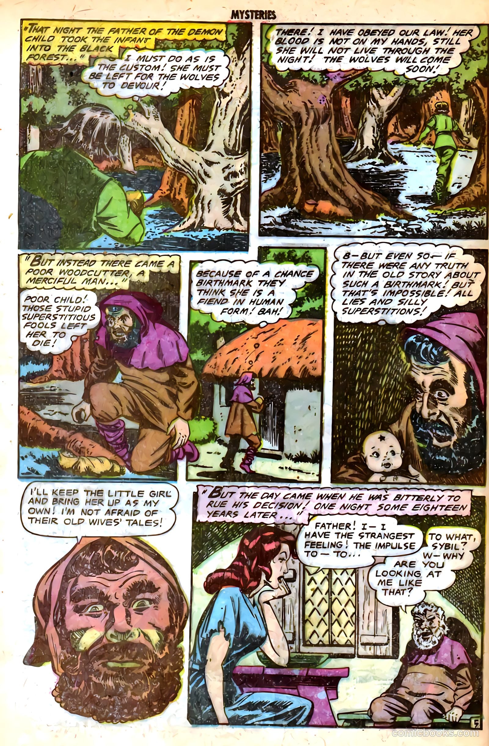 Mysteries Weird and Strange #8 (1954) — page 24 of 36