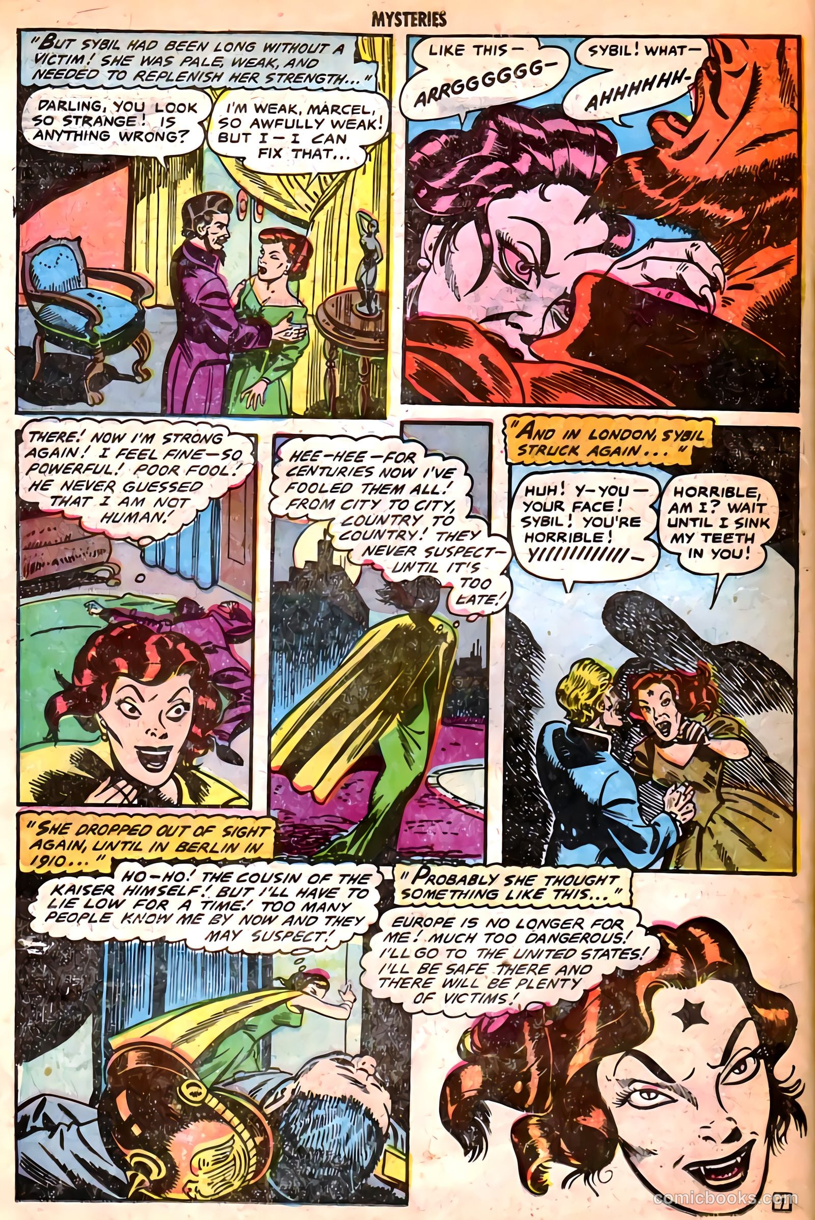 Mysteries Weird and Strange #8 (1954) — page 26 of 36