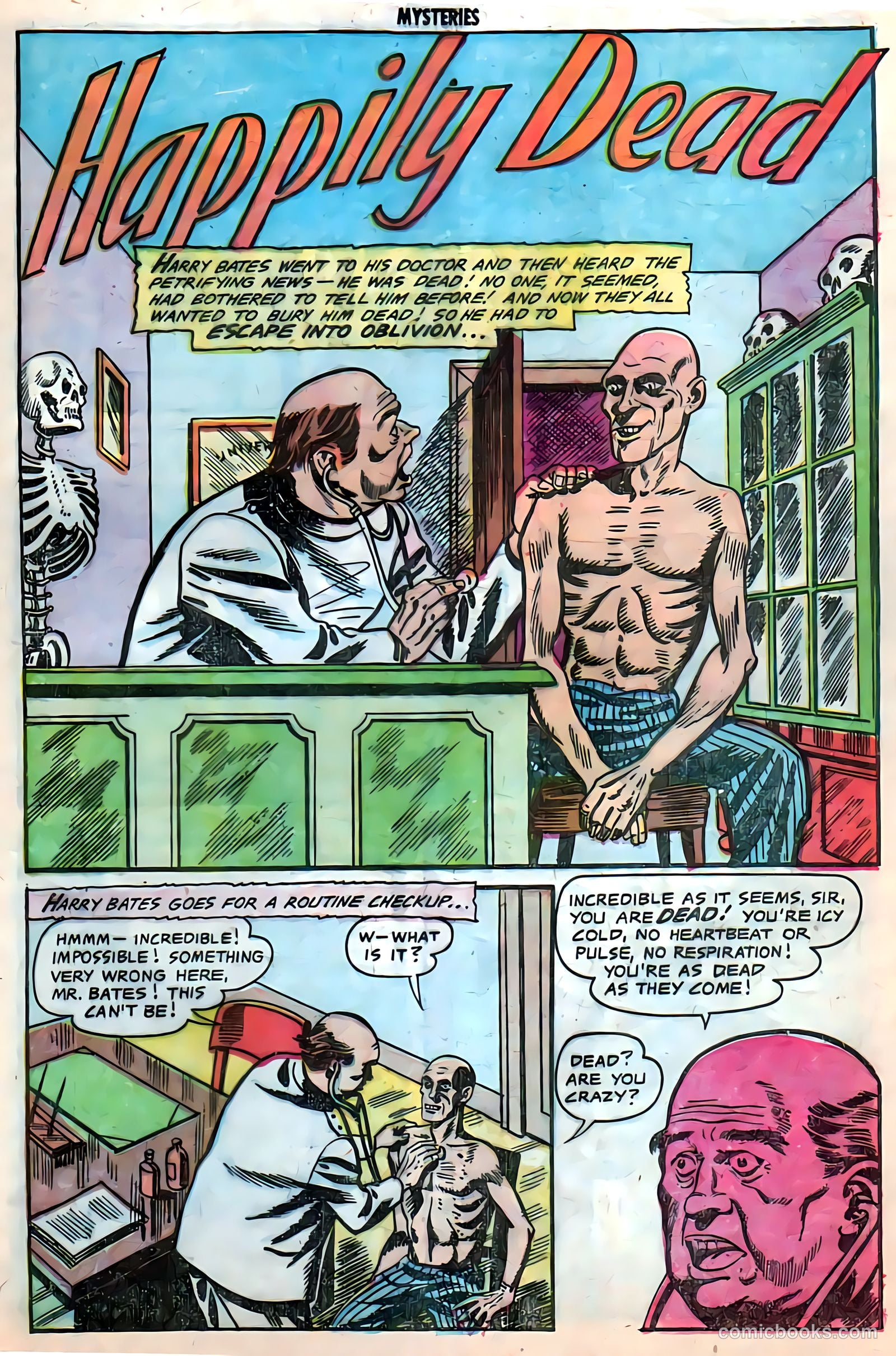 Mysteries Weird and Strange #8 (1954) — page 29 of 36