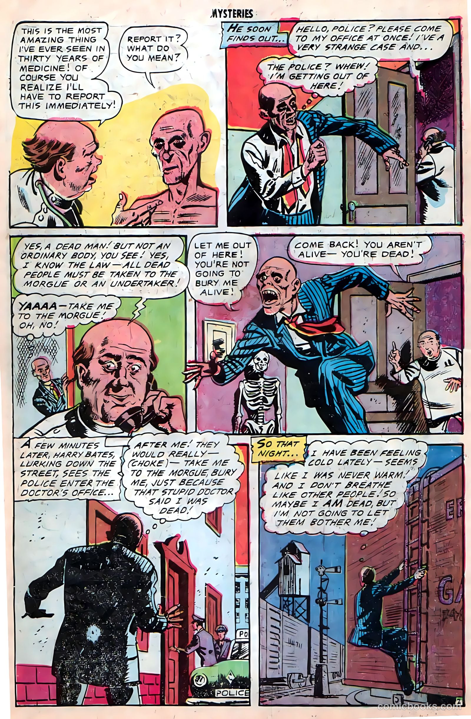 Mysteries Weird and Strange #8 (1954) — page 30 of 36