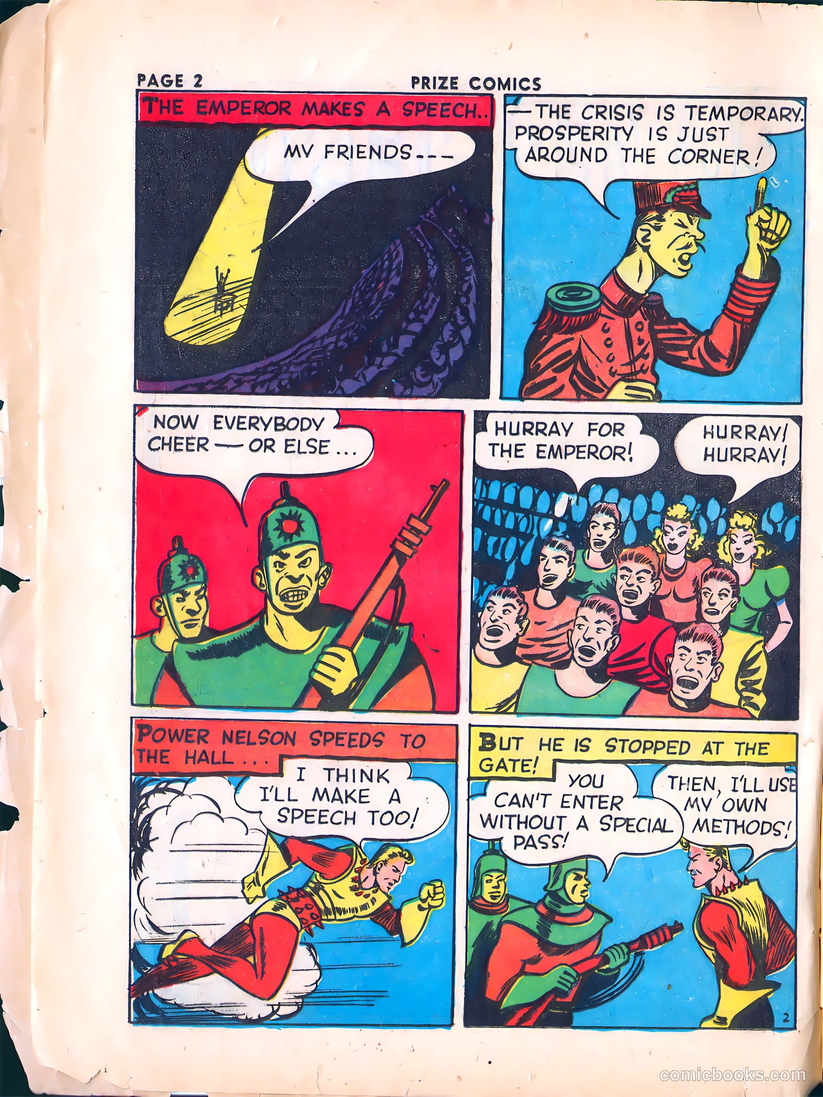 Prize Comics #4 (1940) — page 4 of 67