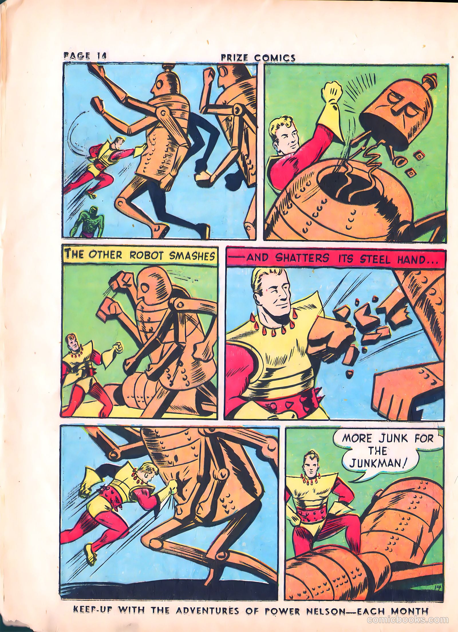 Prize Comics #4 (1940) — page 16 of 67