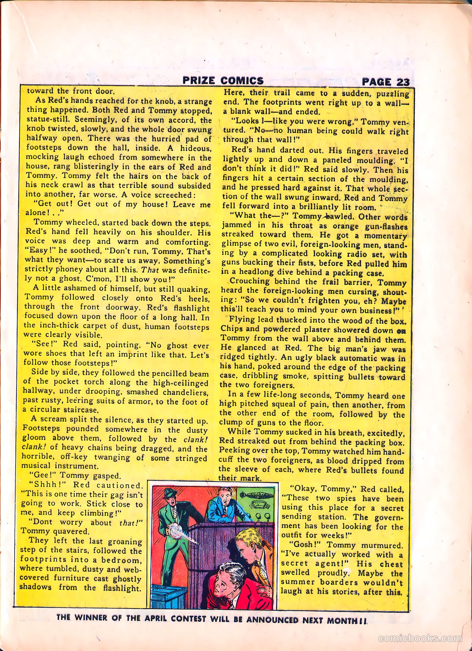 Prize Comics #4 (1940) — page 25 of 67