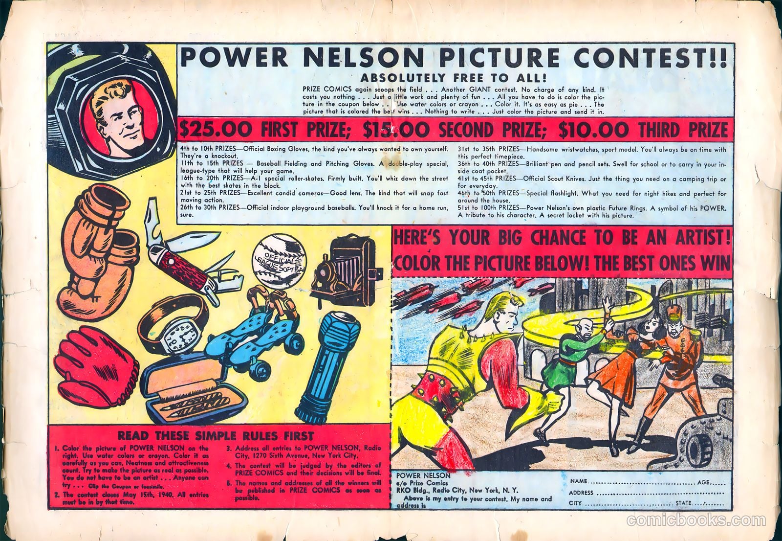 Prize Comics #4 (1940) — page 34 of 67