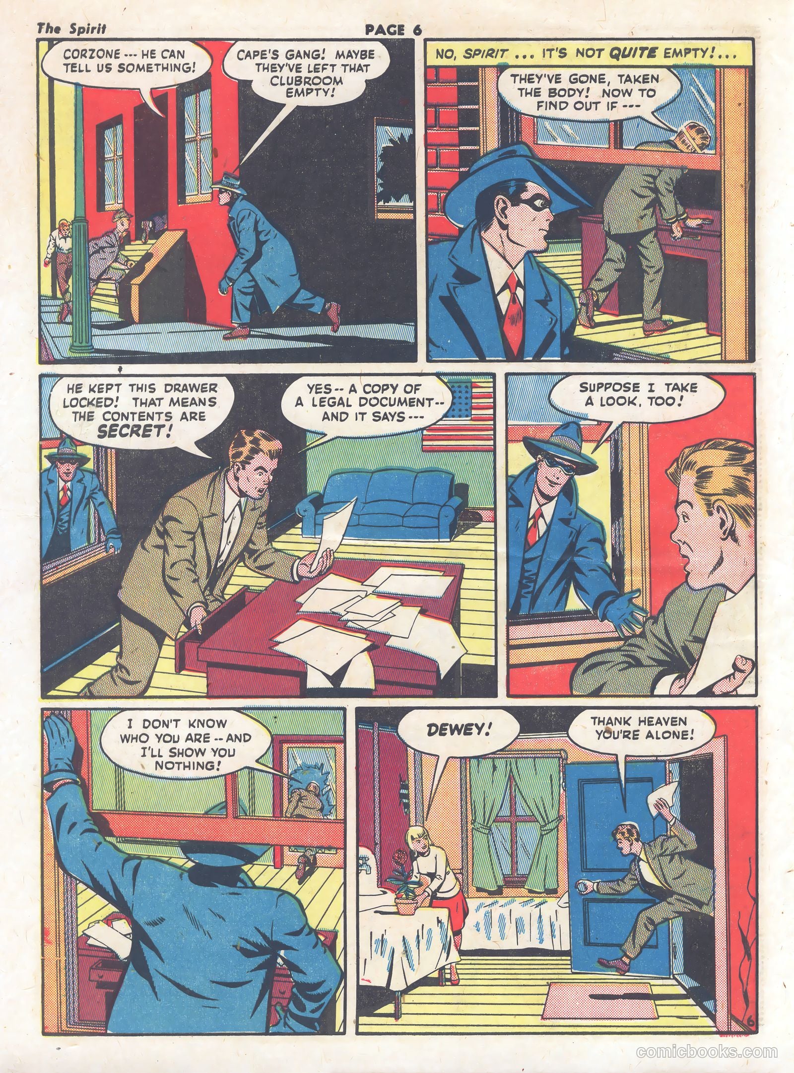 The Spirit #212 (1944) — page 6 of 16