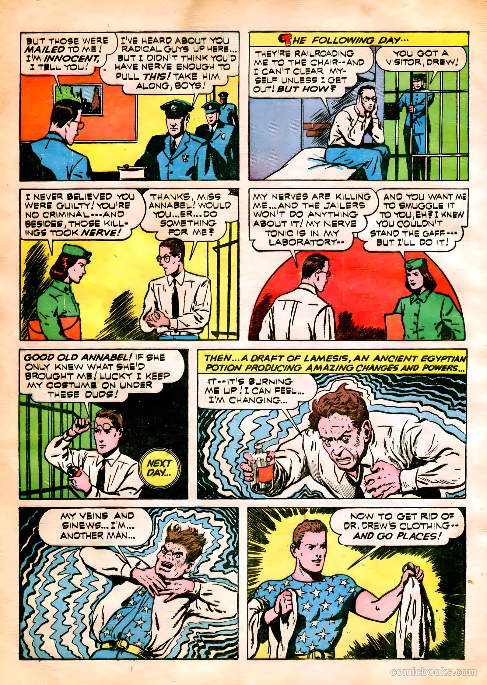 Exciting Comics #17 (1949) — page 20 of 68