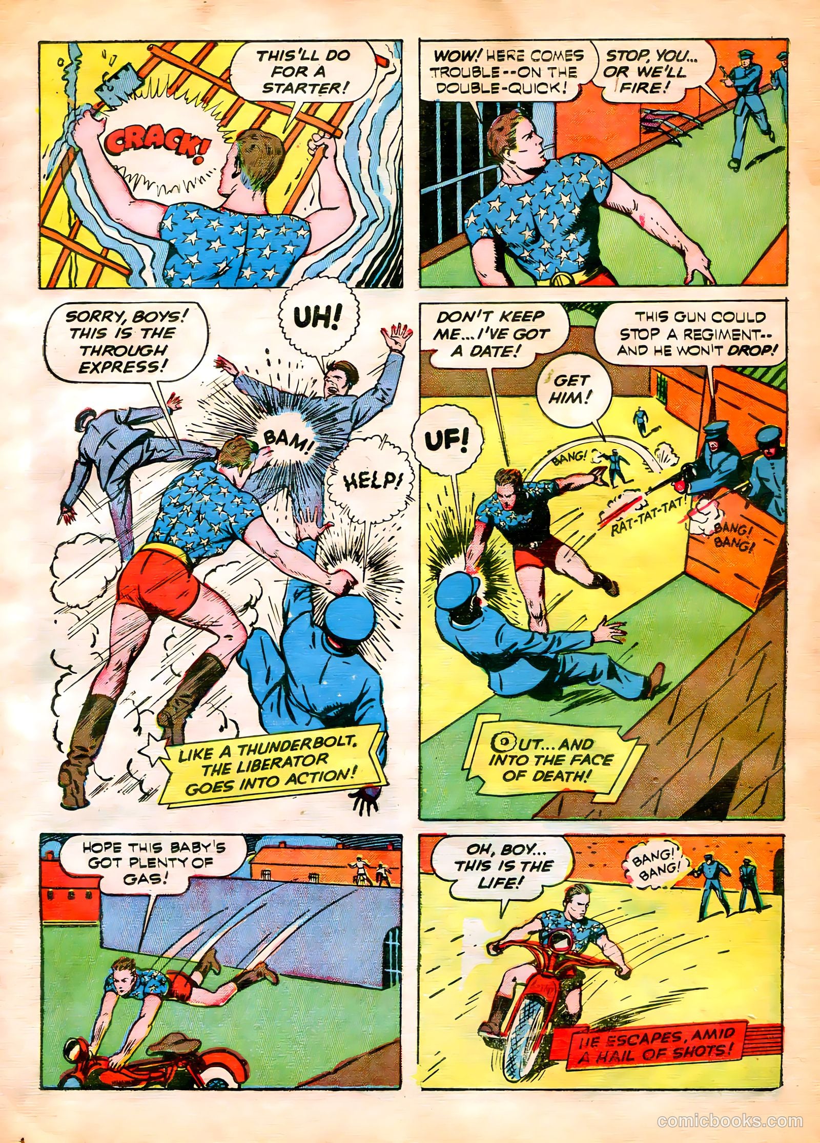 Exciting Comics #17 (1949) — page 21 of 68