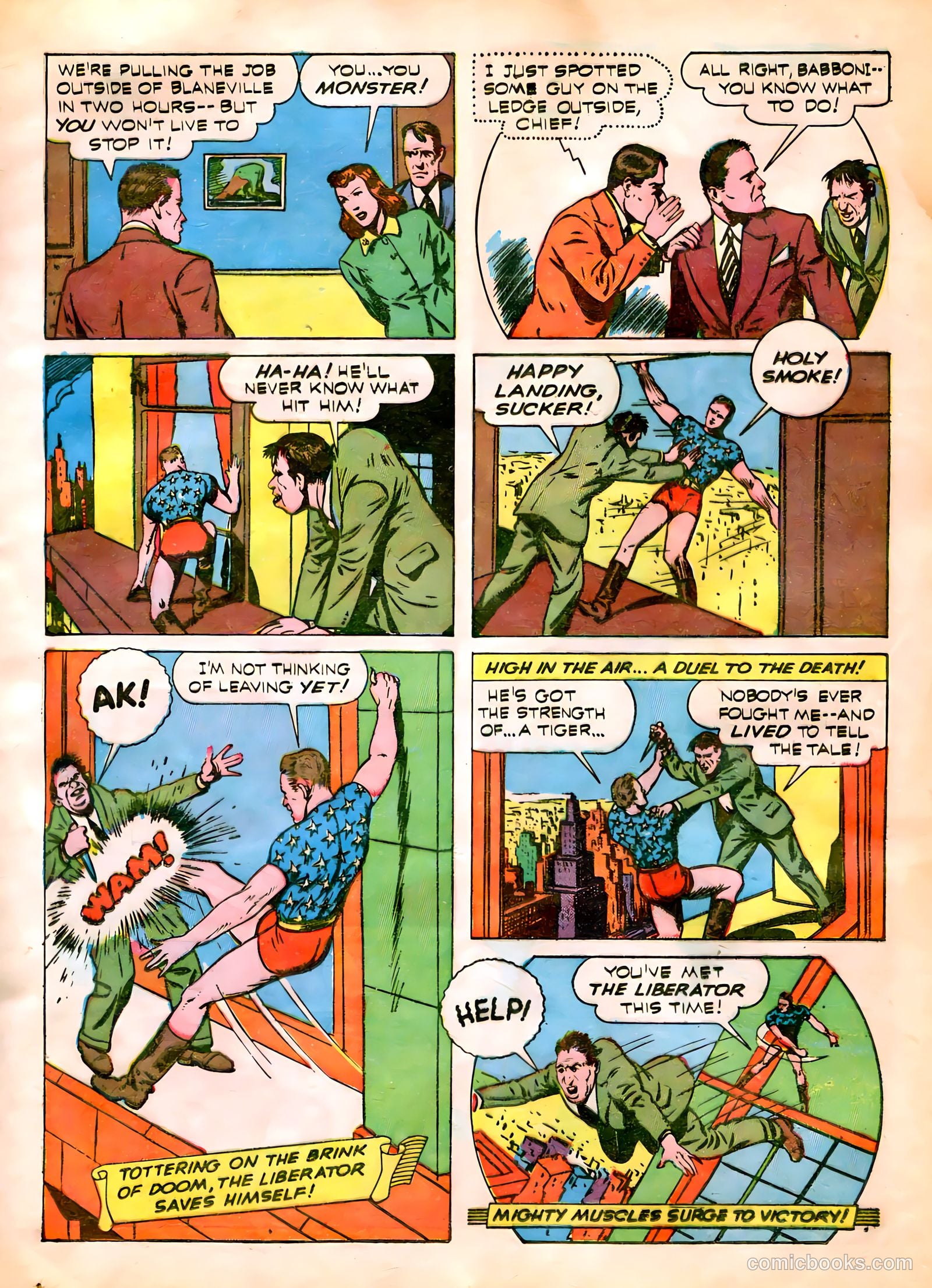 Exciting Comics #17 (1949) — page 23 of 68