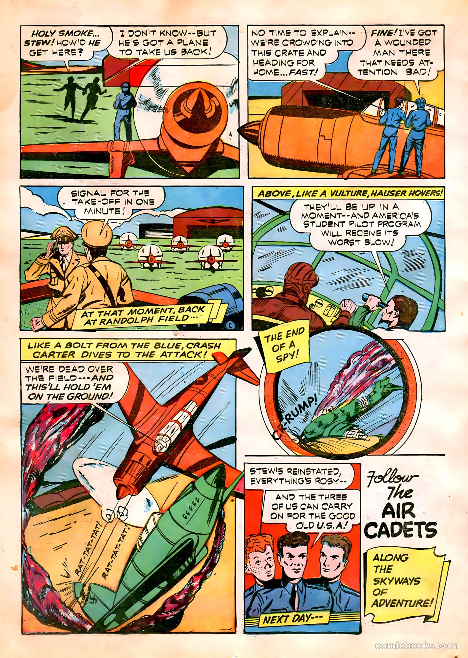Exciting Comics #17 (1949) — page 34 of 68