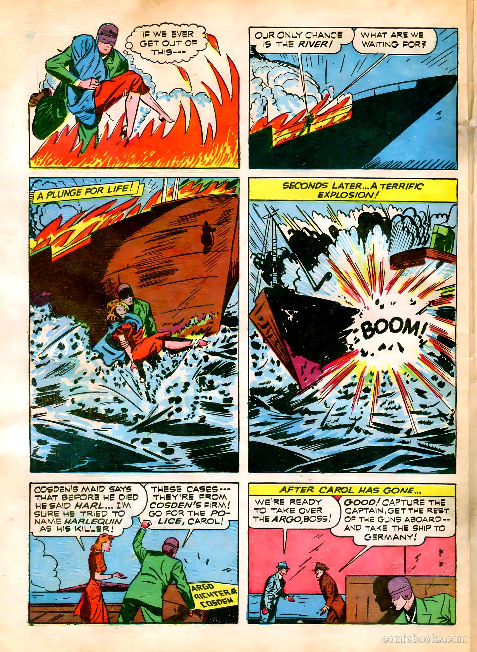 Exciting Comics #17 (1949) — page 40 of 68
