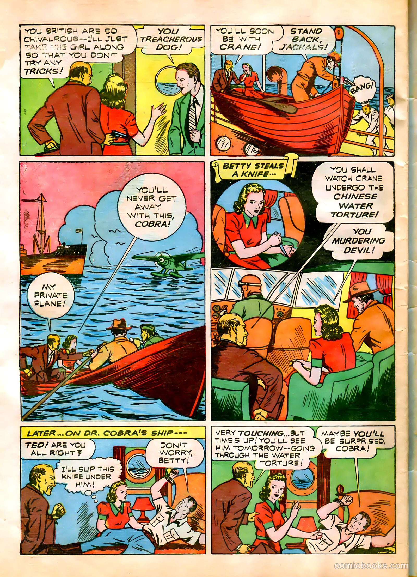Exciting Comics #17 (1949) — page 56 of 68