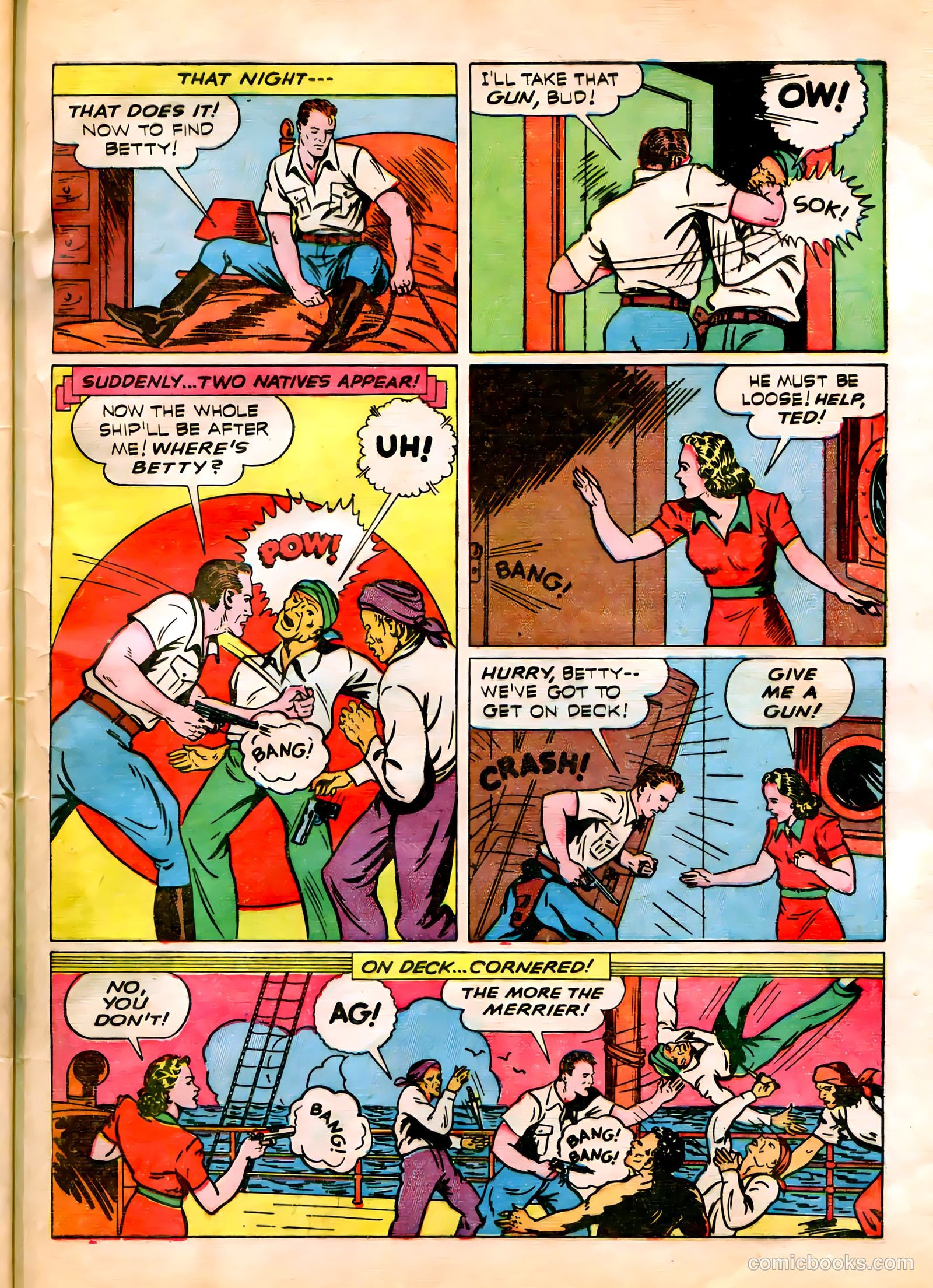 Exciting Comics #17 (1949) — page 57 of 68