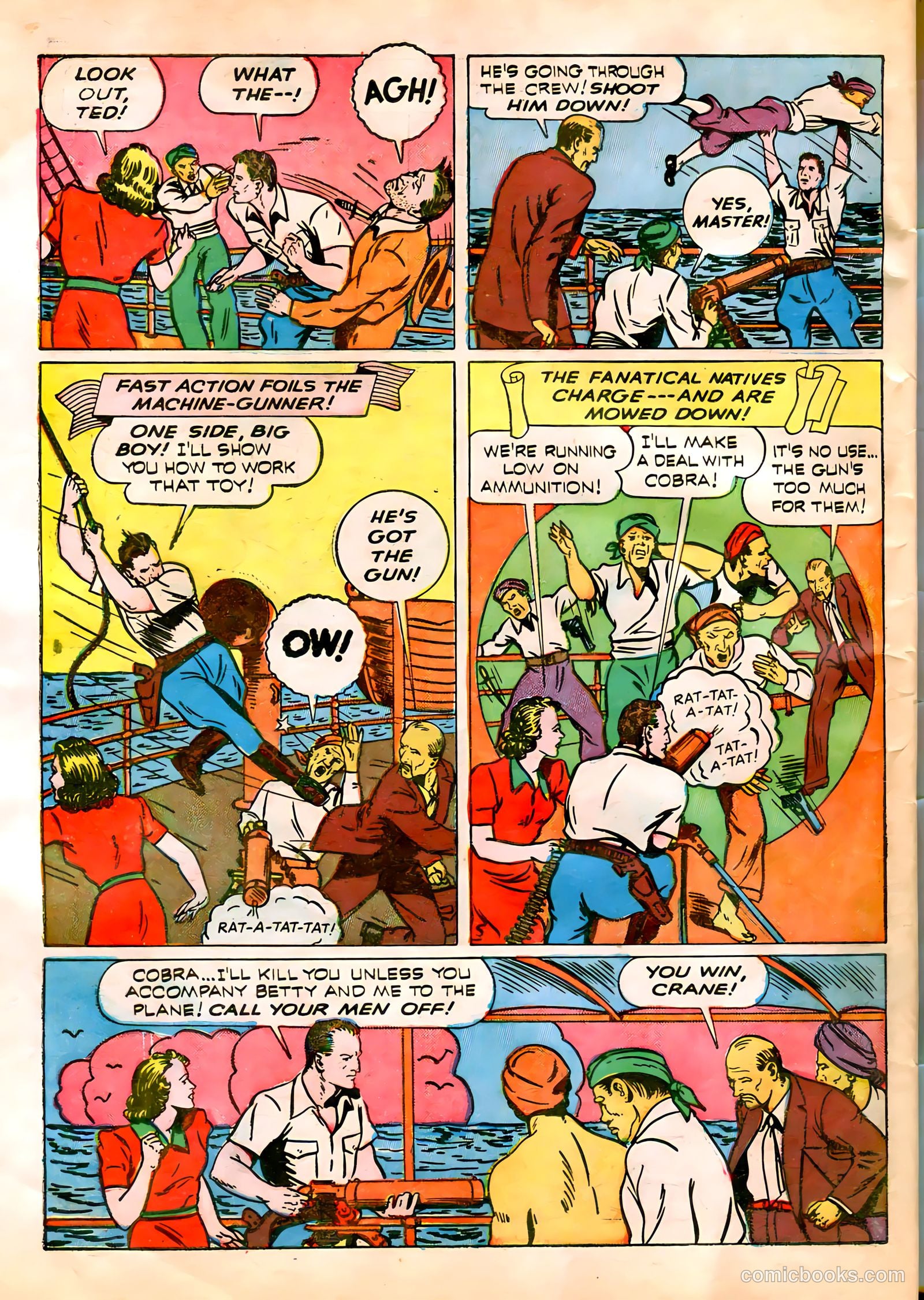Exciting Comics #17 (1949) — page 58 of 68