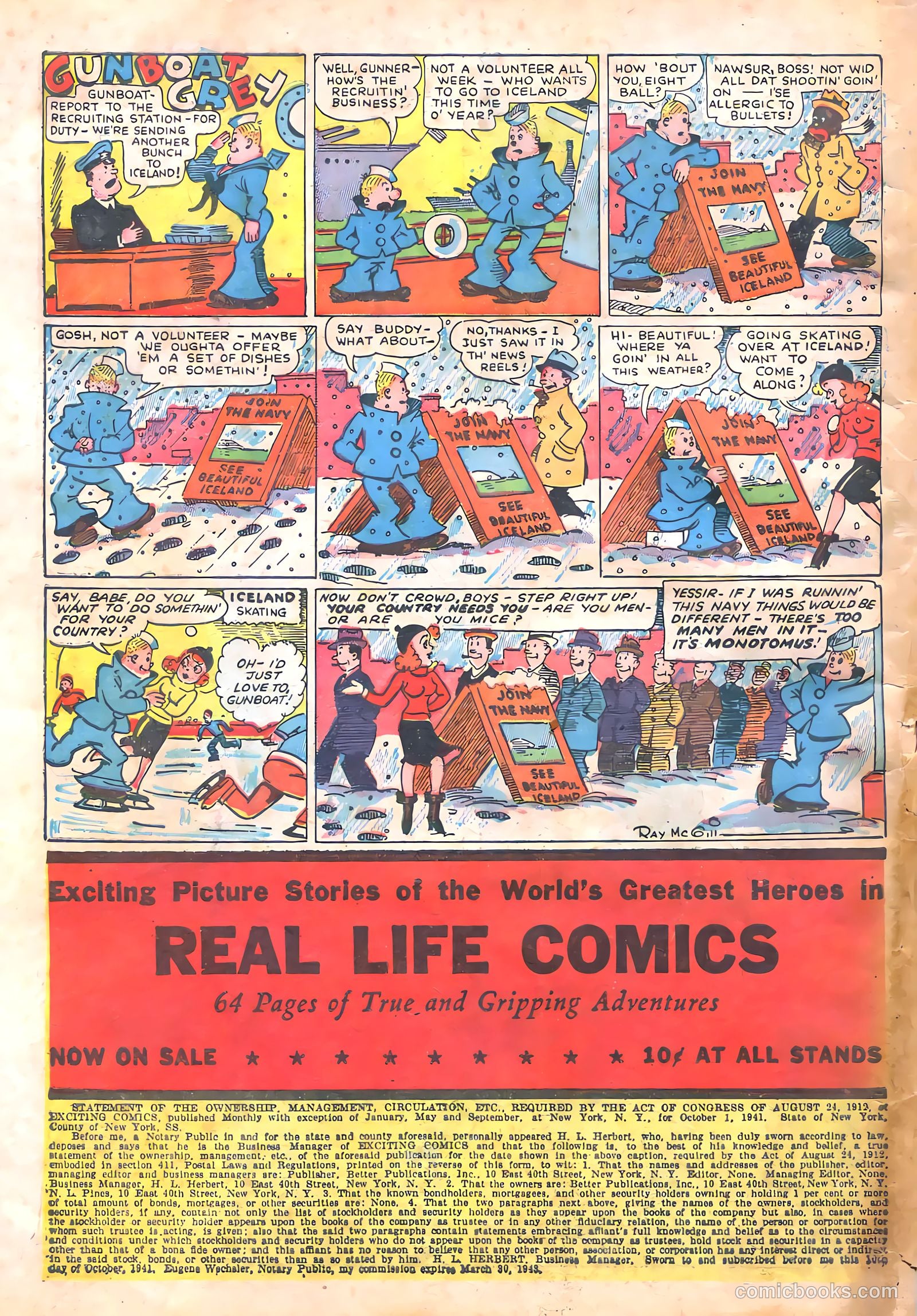 Exciting Comics #17 (1949) — page 66 of 68