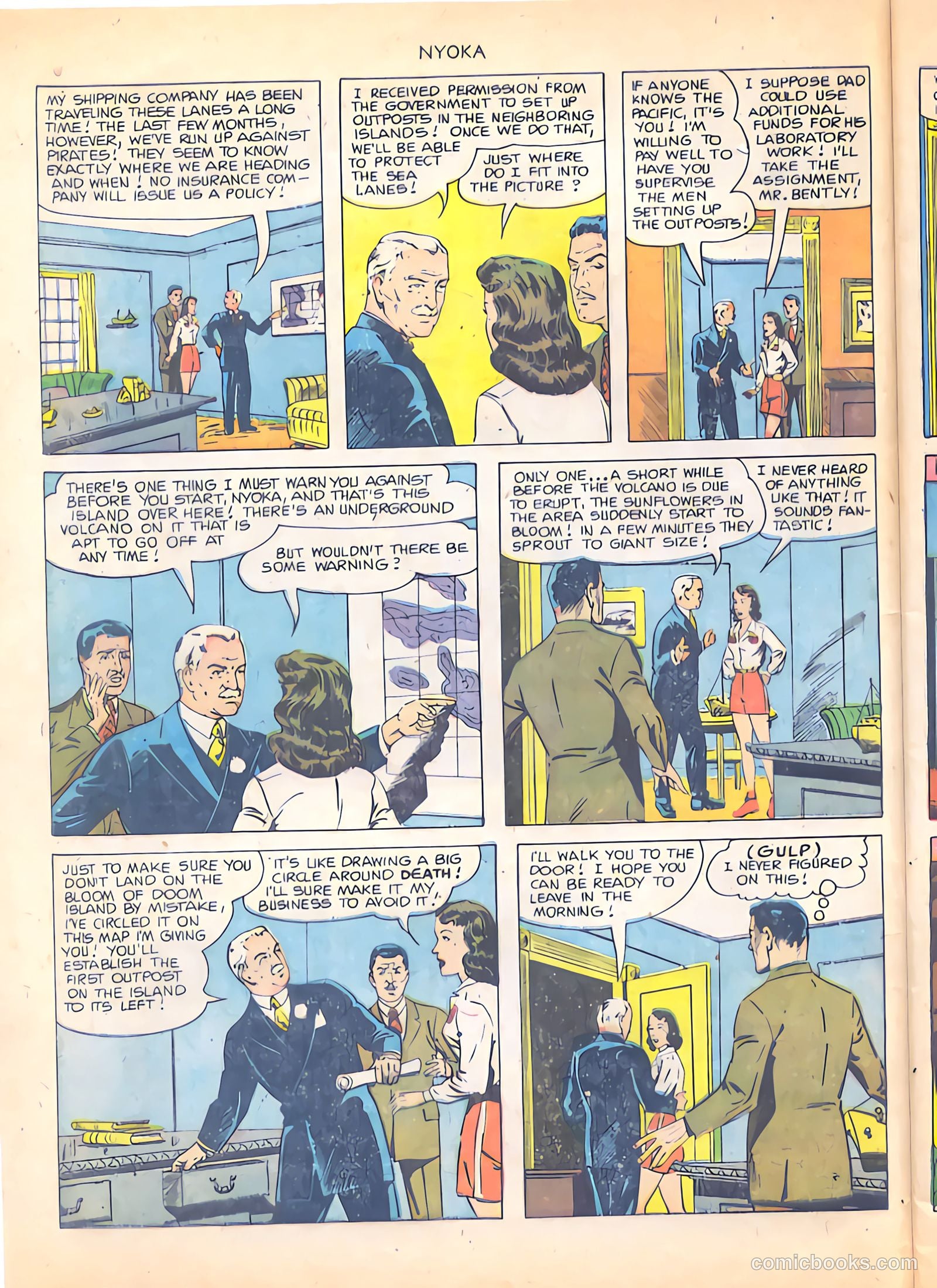Nyoka the Jungle Girl #62 (1951) — page 4 of 36