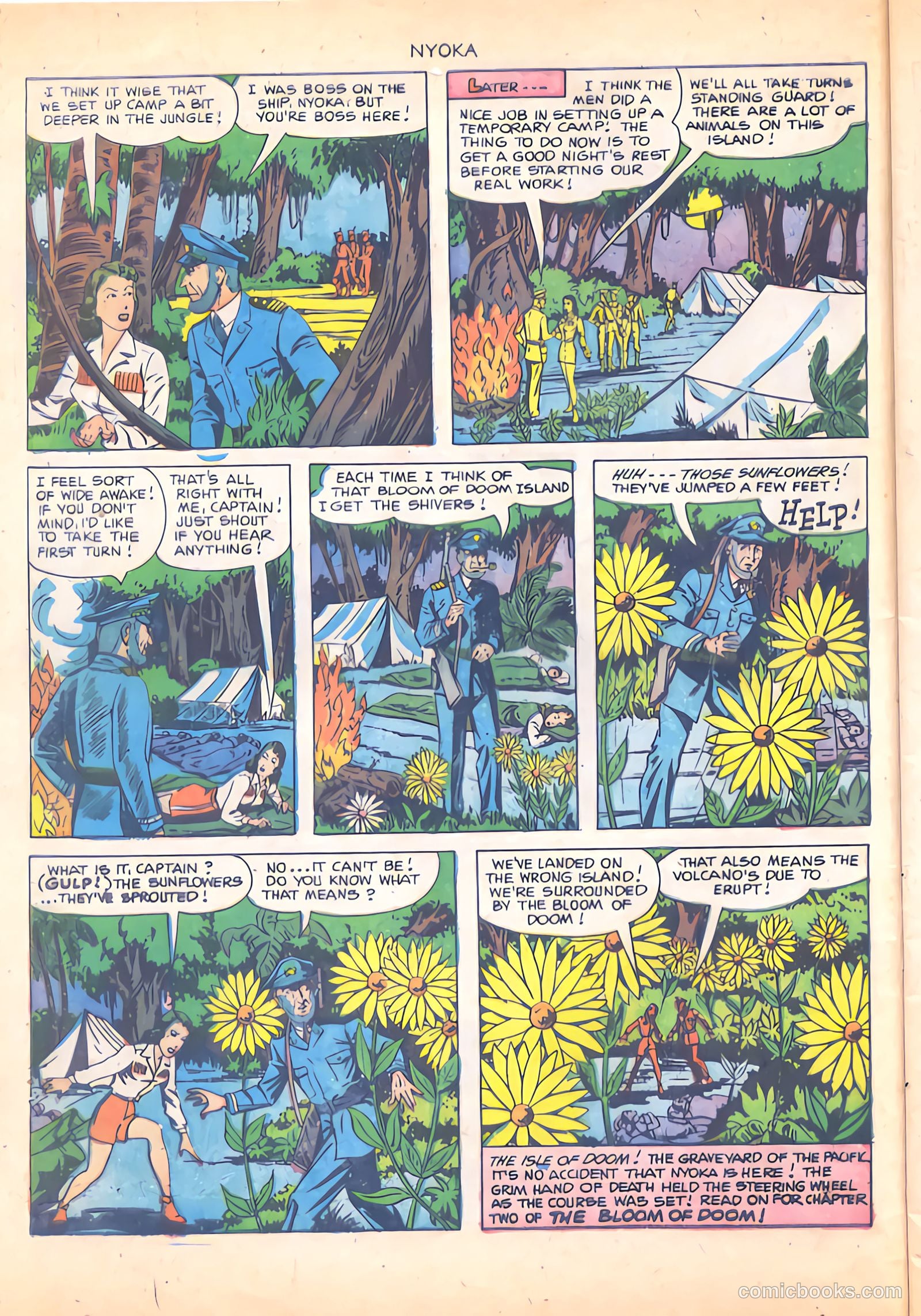Nyoka the Jungle Girl #62 (1951) — page 8 of 36
