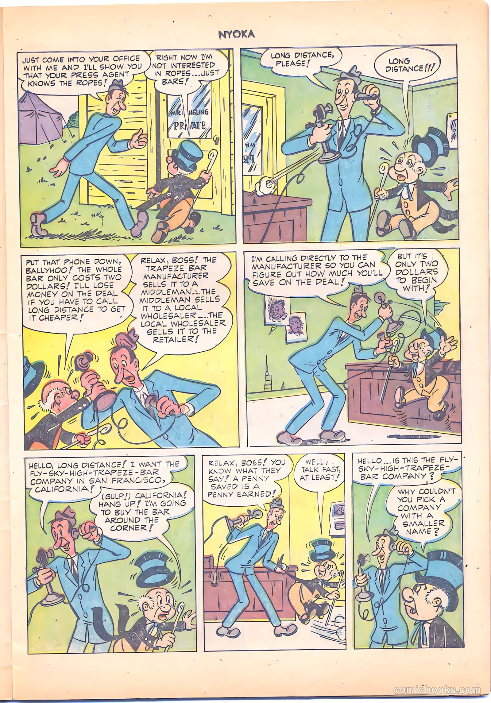 Nyoka the Jungle Girl #62 (1951) — page 11 of 36
