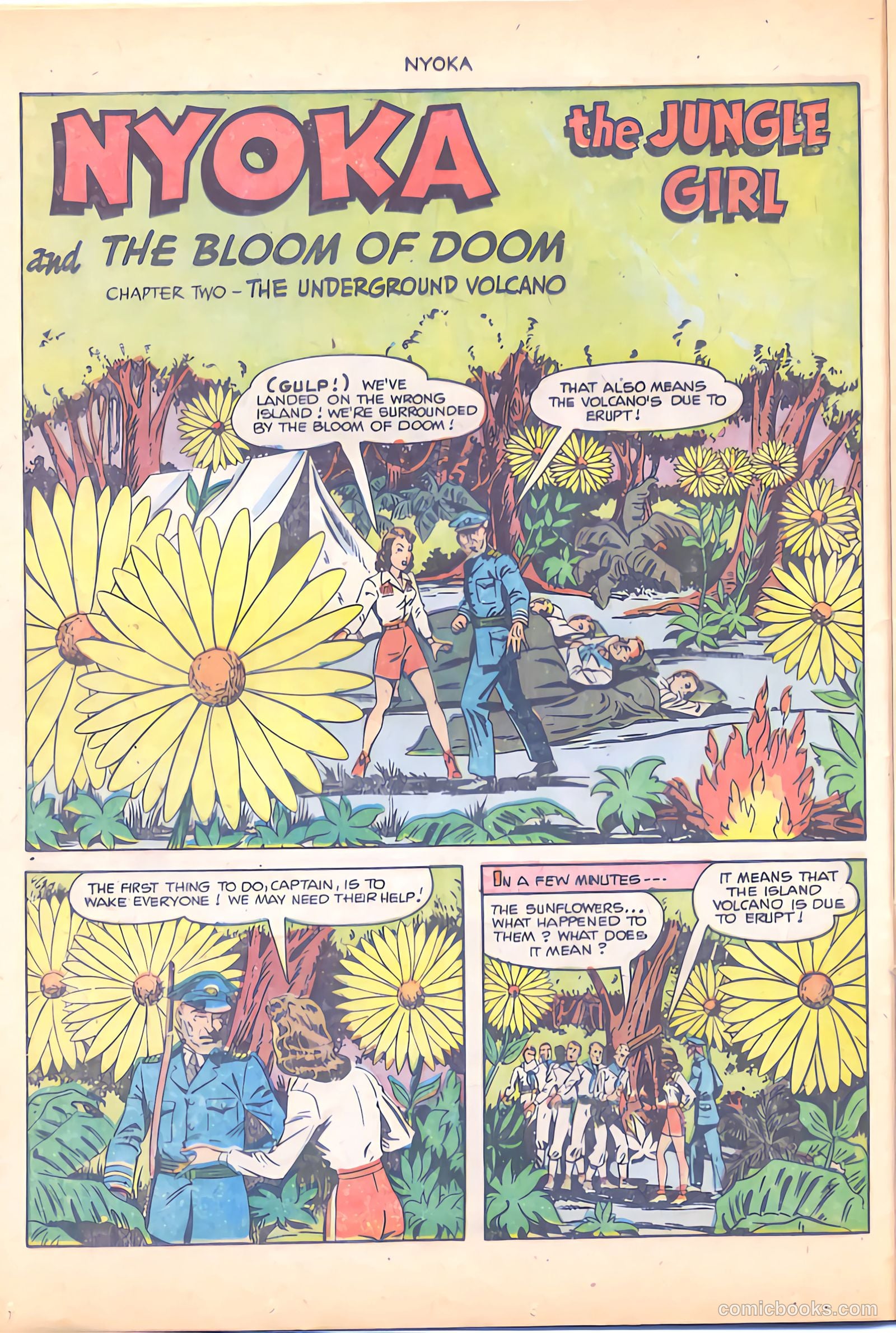 Nyoka the Jungle Girl #62 (1951) — page 14 of 36