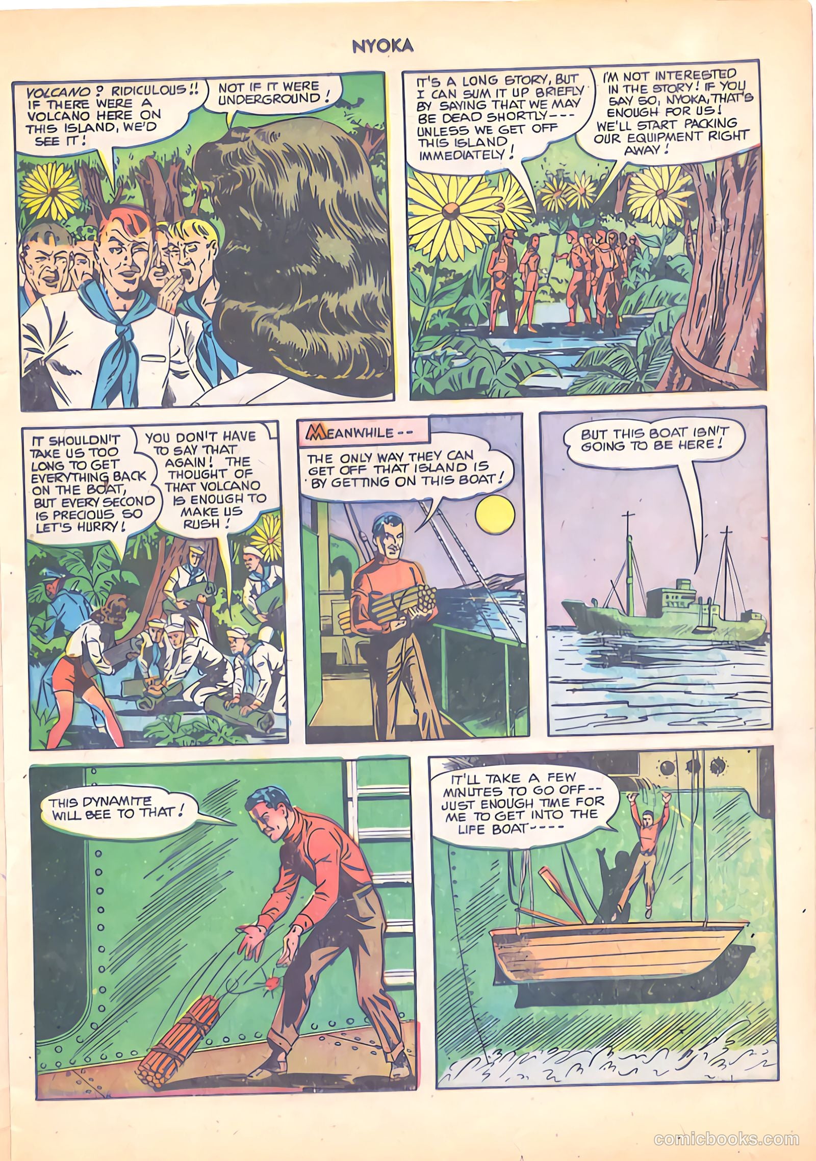 Nyoka the Jungle Girl #62 (1951) — page 15 of 36
