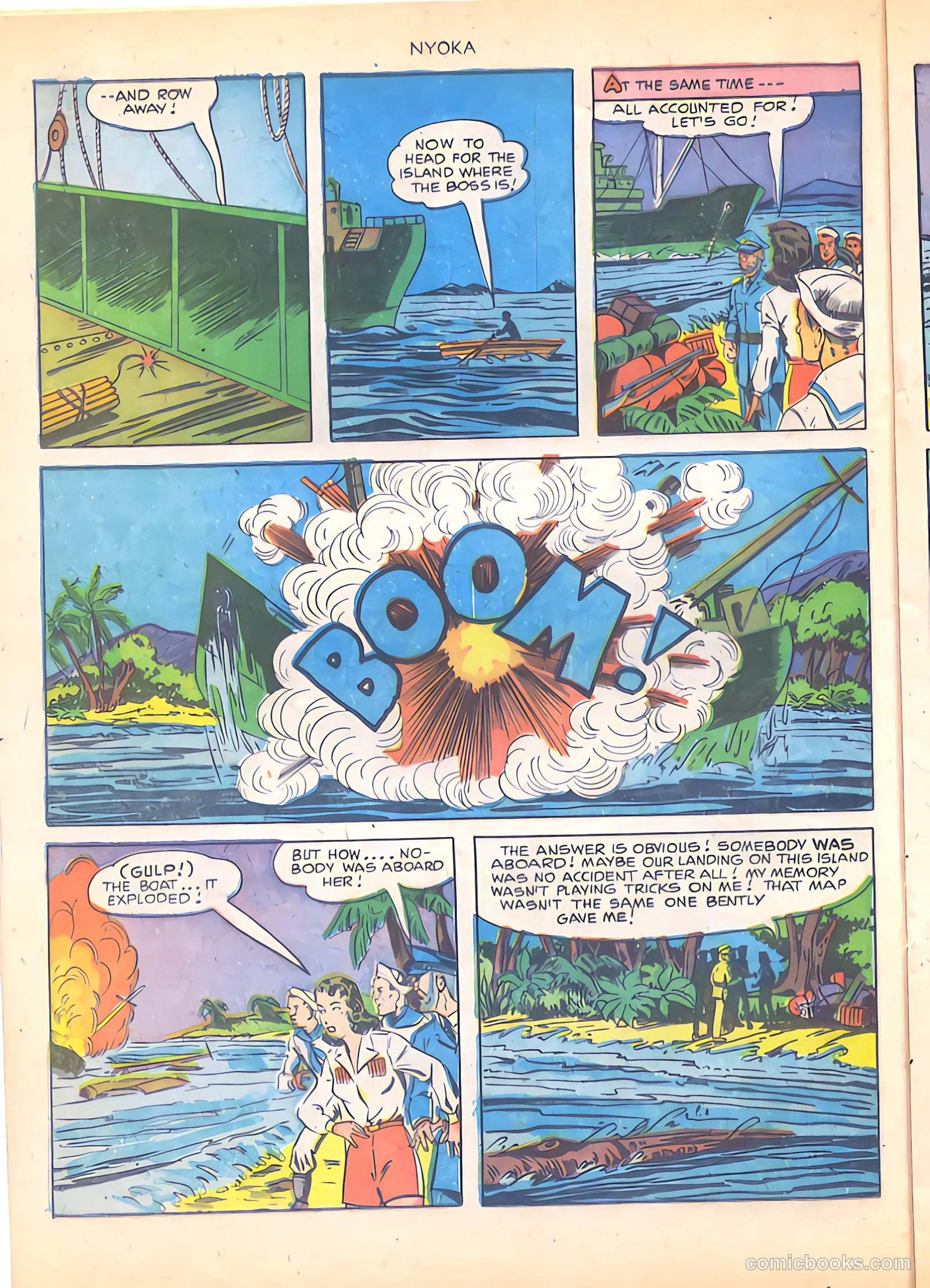 Nyoka the Jungle Girl #62 (1951) — page 16 of 36