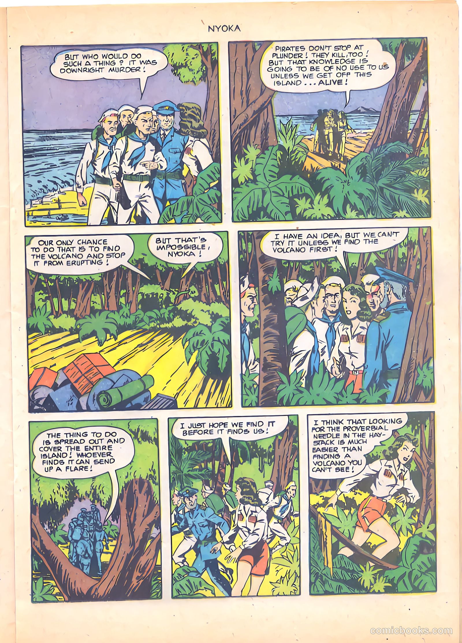 Nyoka the Jungle Girl #62 (1951) — page 17 of 36