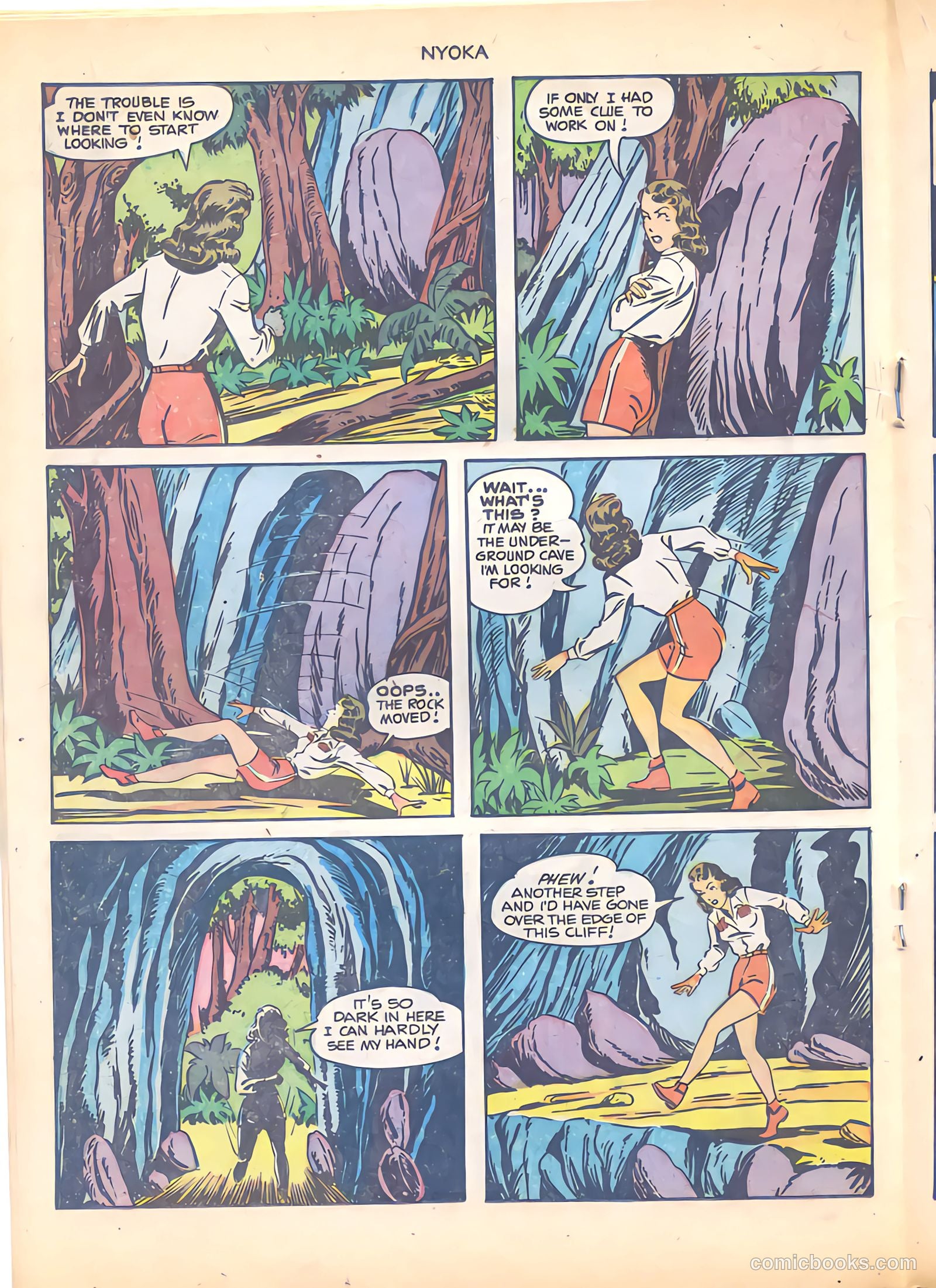 Nyoka the Jungle Girl #62 (1951) — page 18 of 36