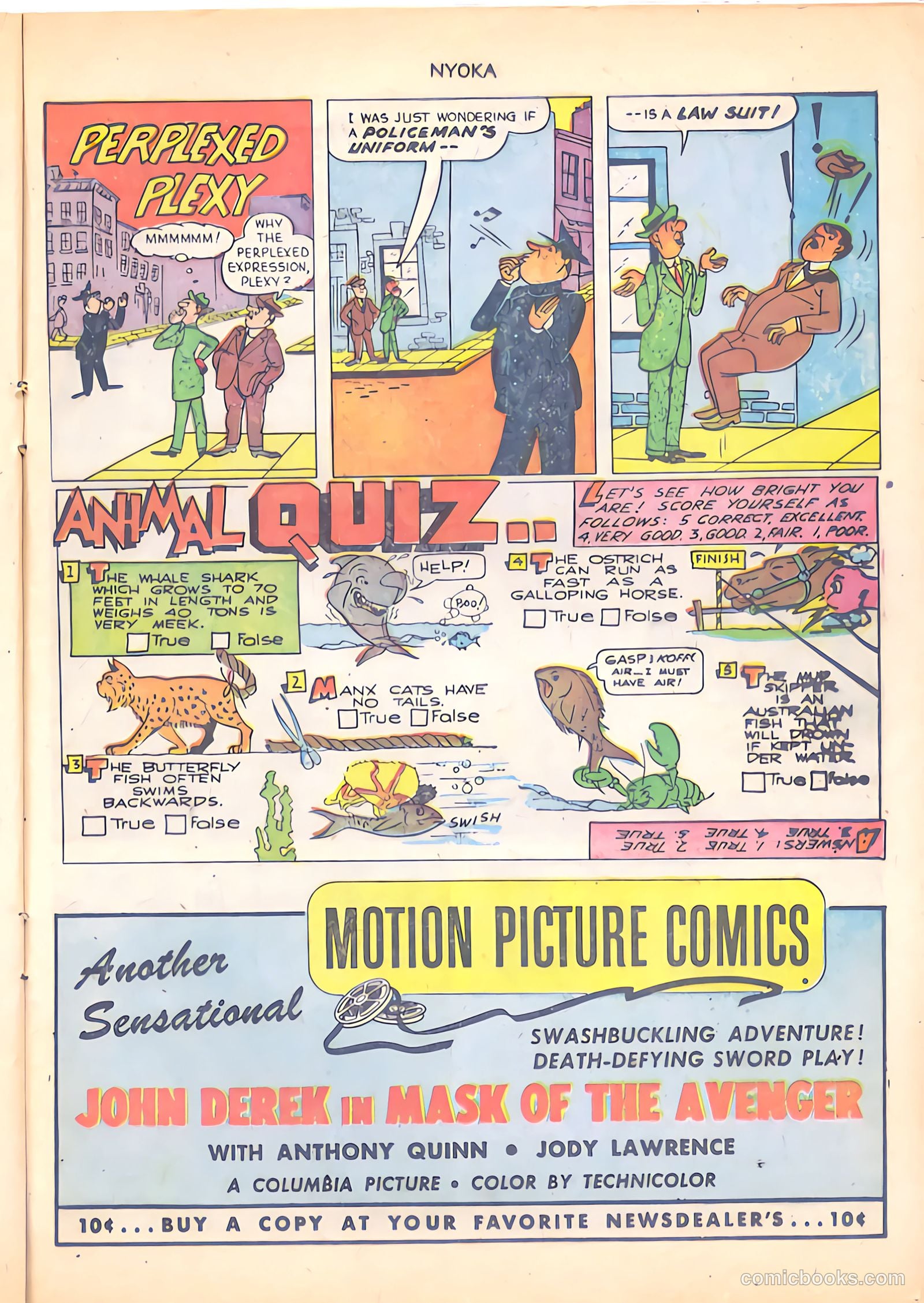 Nyoka the Jungle Girl #62 (1951) — page 23 of 36