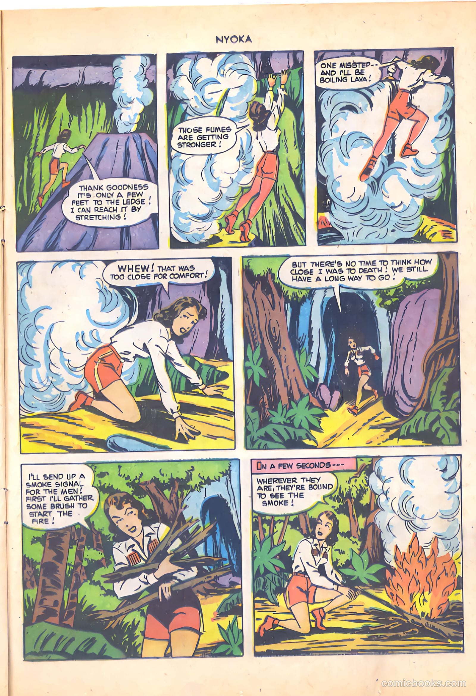 Nyoka the Jungle Girl #62 (1951) — page 25 of 36