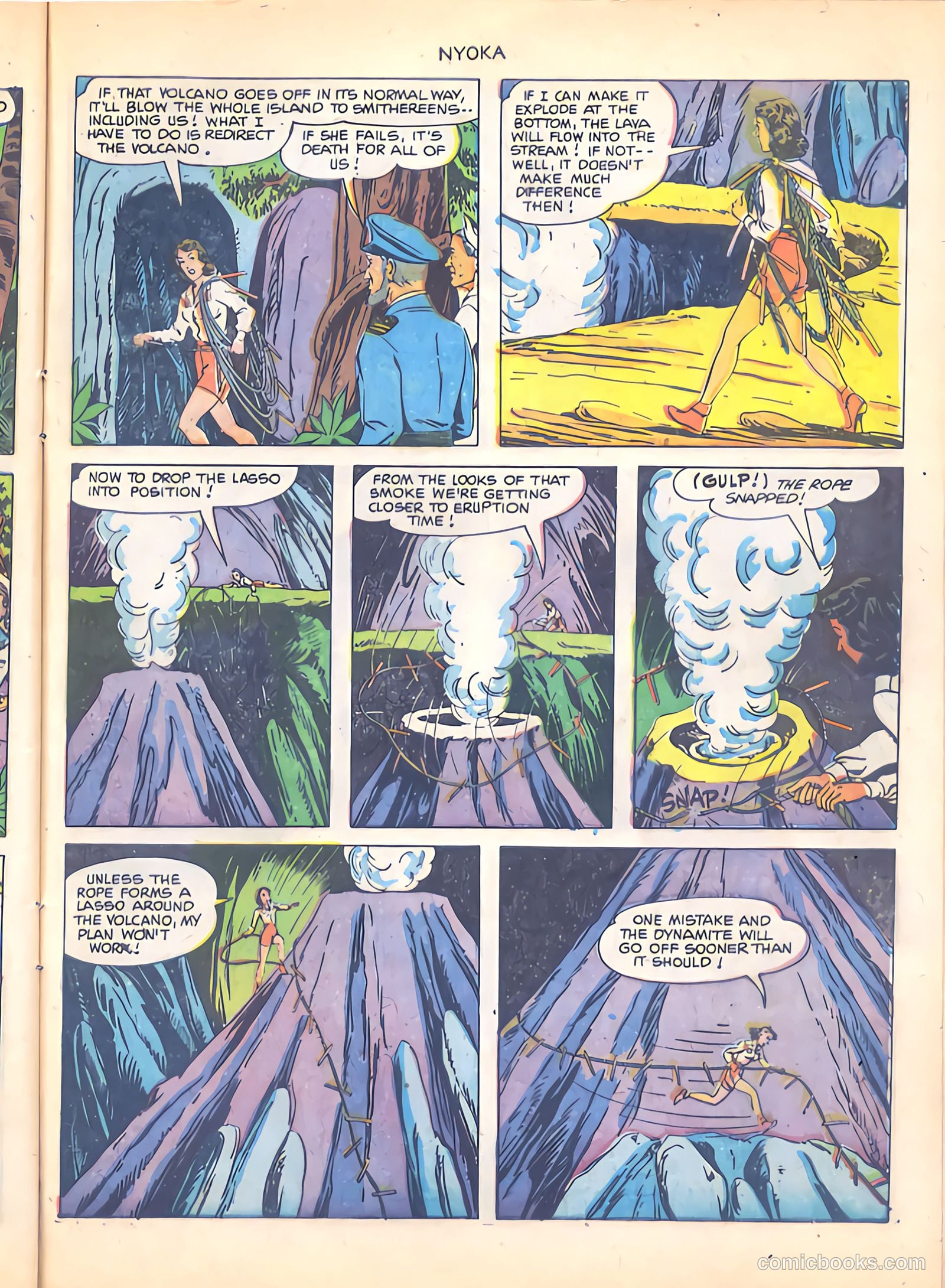 Nyoka the Jungle Girl #62 (1951) — page 27 of 36