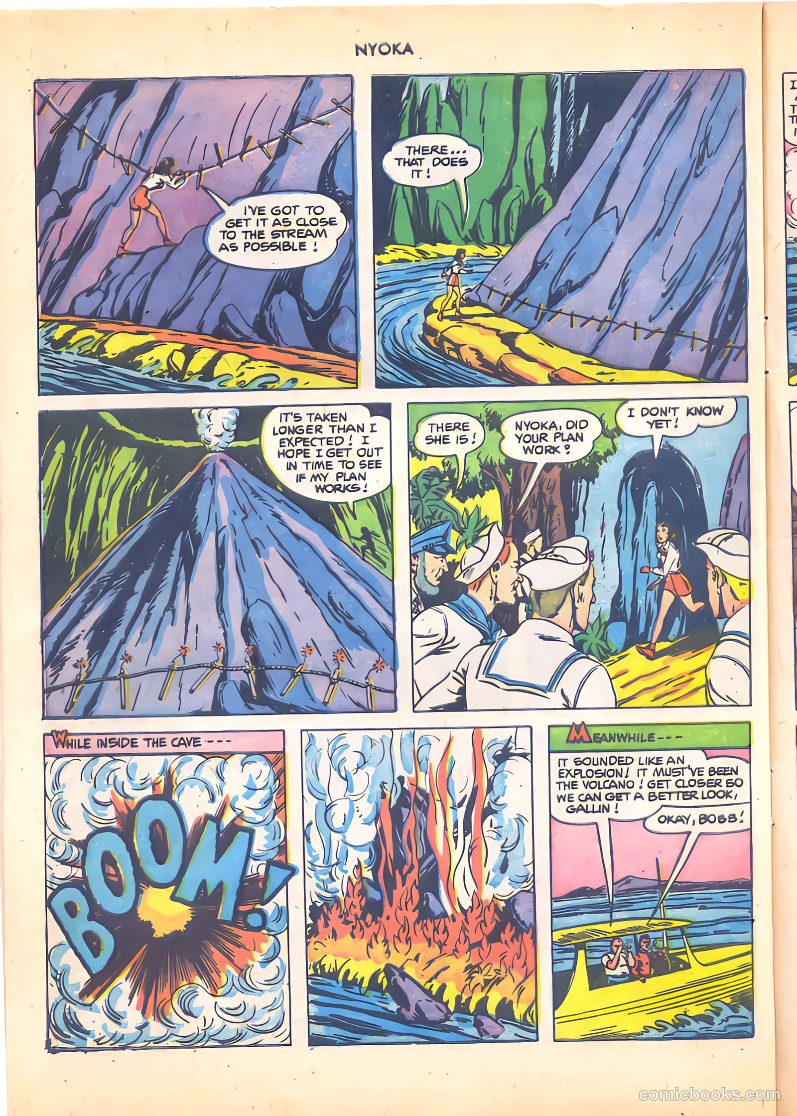 Nyoka the Jungle Girl #62 (1951) — page 28 of 36