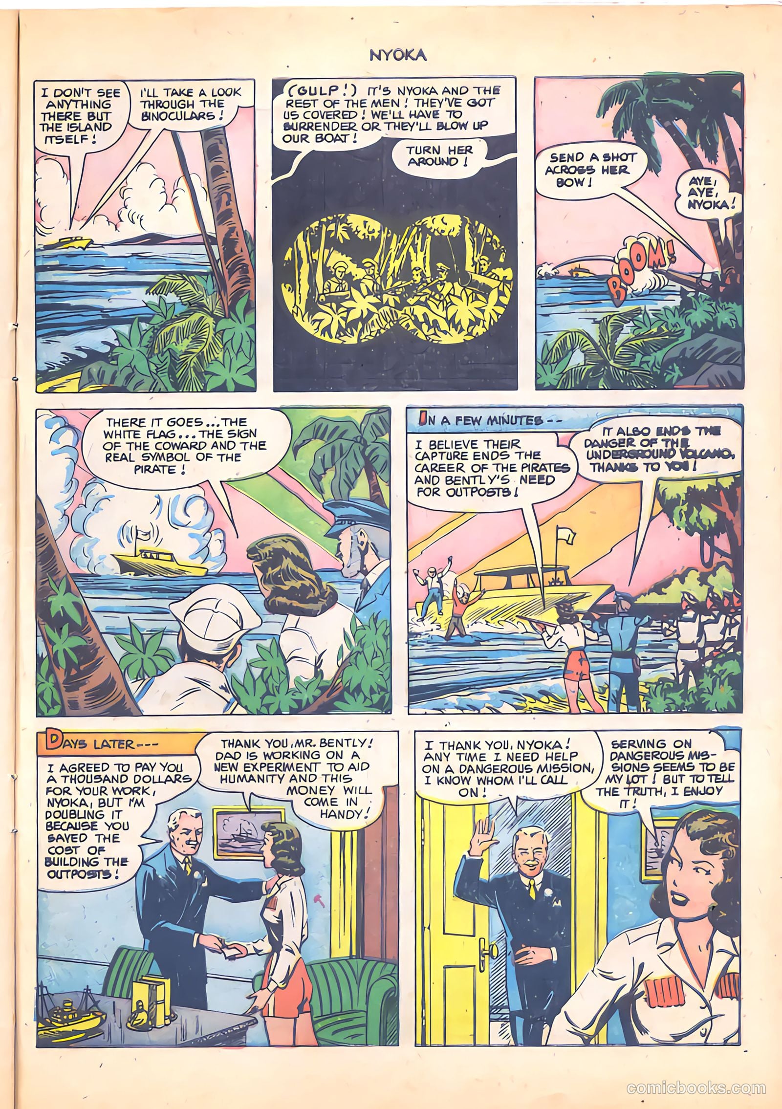 Nyoka the Jungle Girl #62 (1951) — page 29 of 36