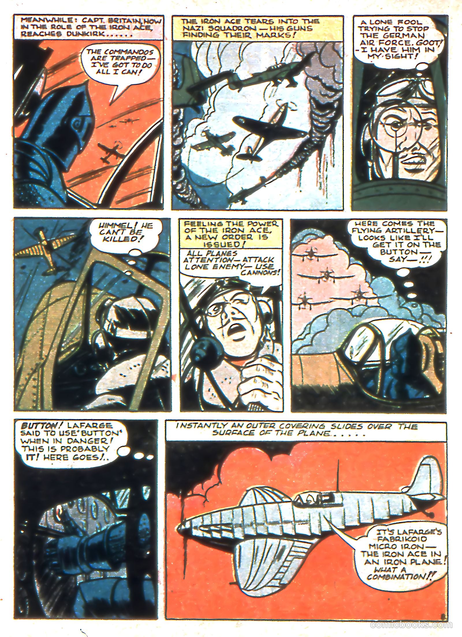 Air Fighters Comics #2 (1942) — page 36 of 68