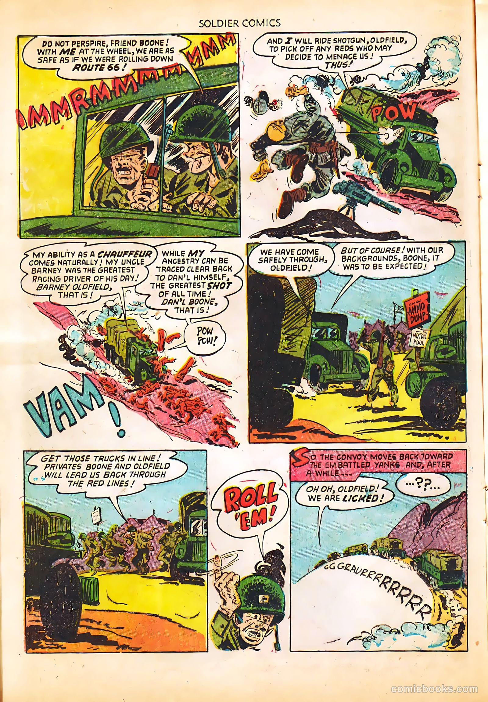 Soldier Comics #11 (1953) — page 16 of 36