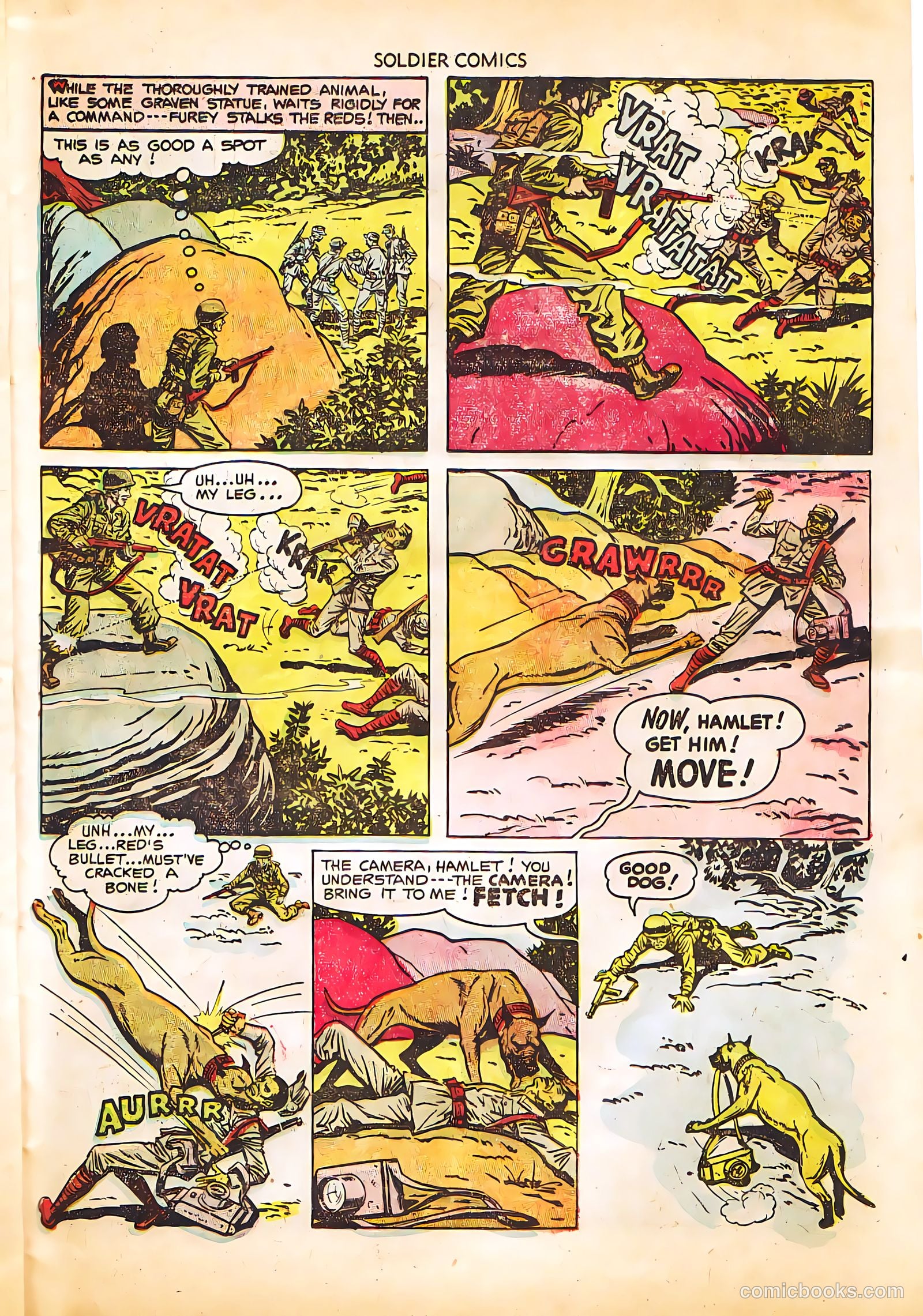 Soldier Comics #11 (1953) — page 23 of 36
