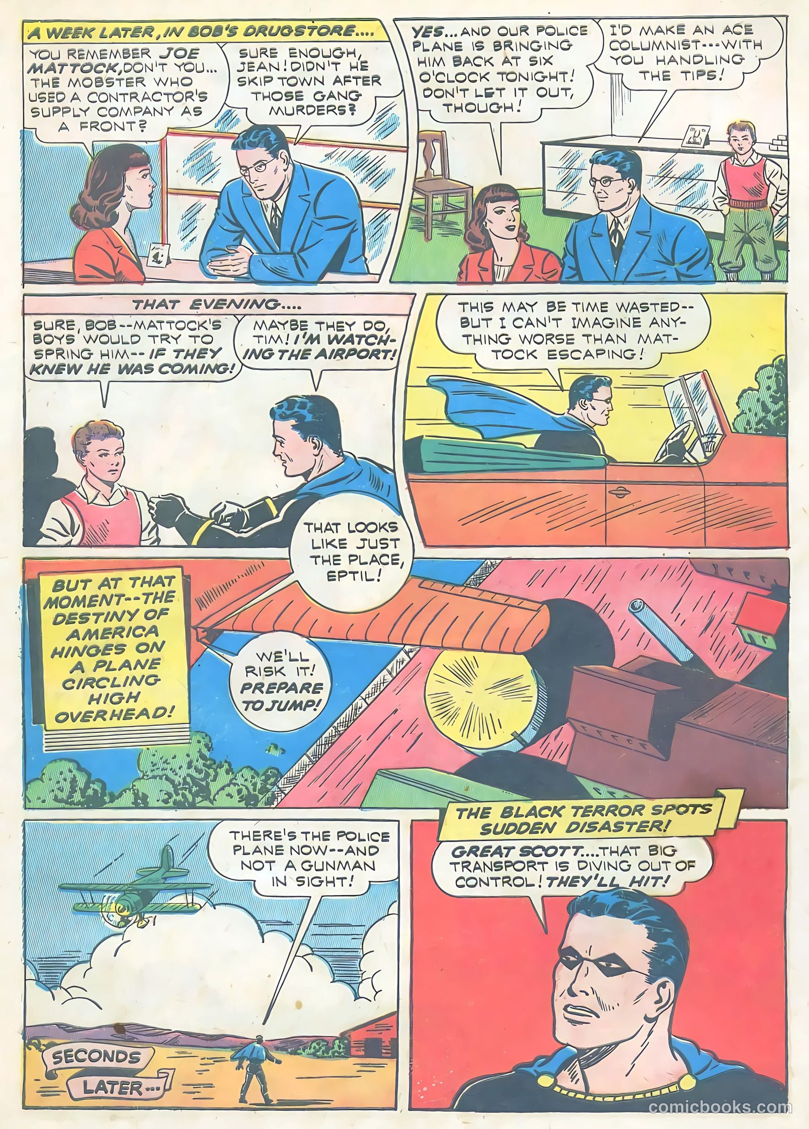 Exciting Comics #20 (1942) — page 5 of 67
