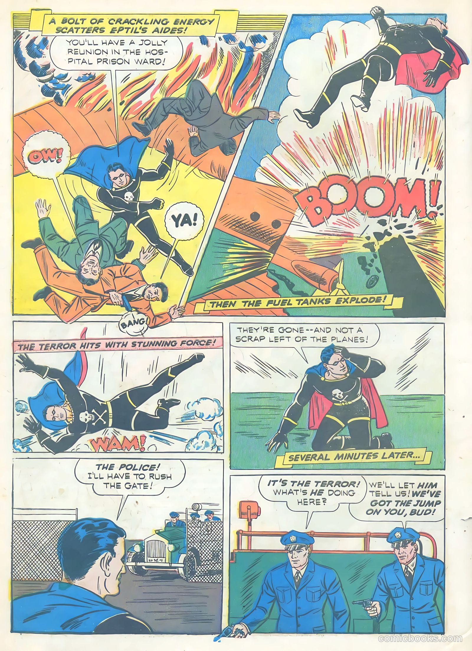 Exciting Comics #20 (1942) — page 7 of 67