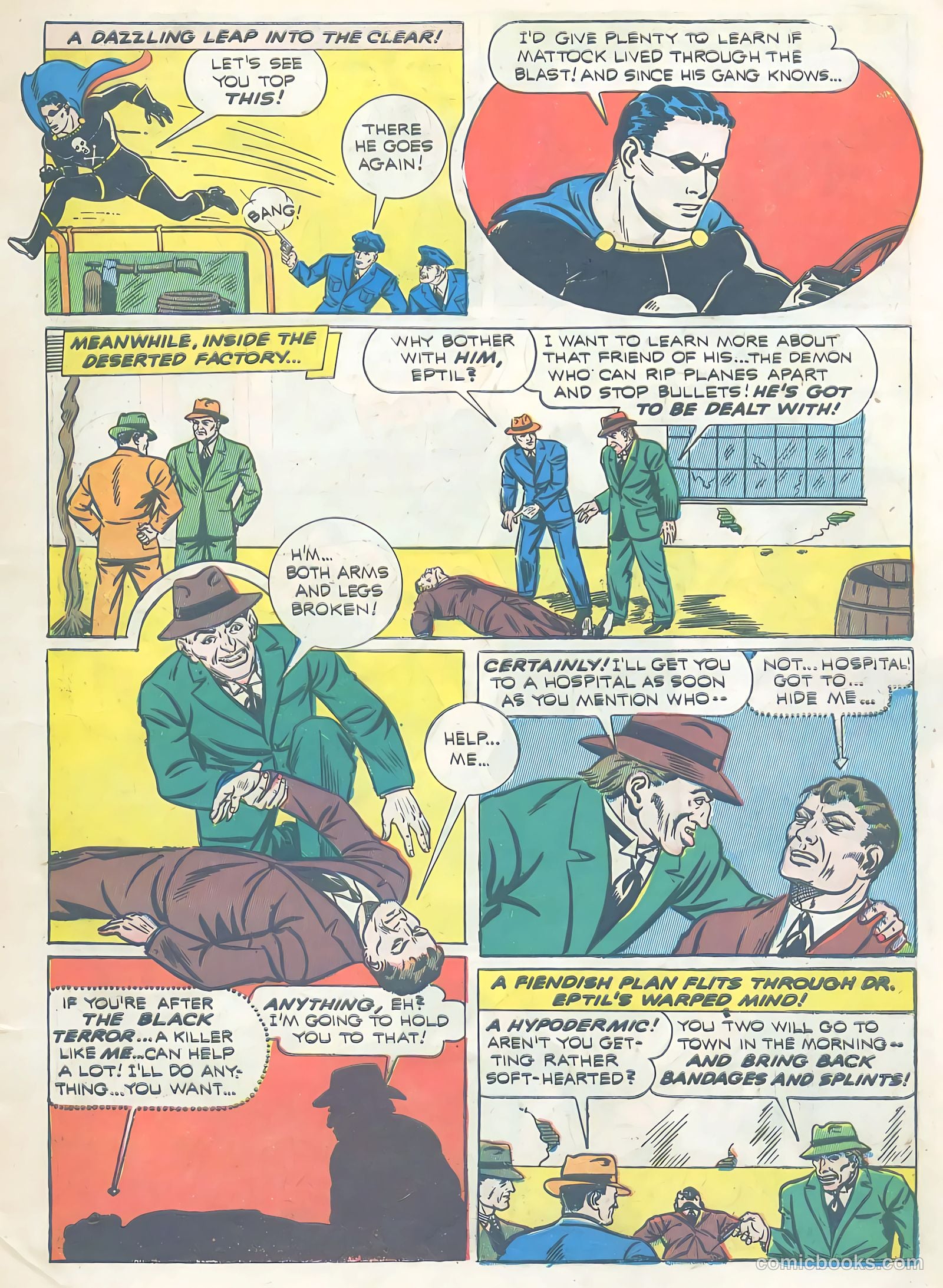 Exciting Comics #20 (1942) — page 8 of 67