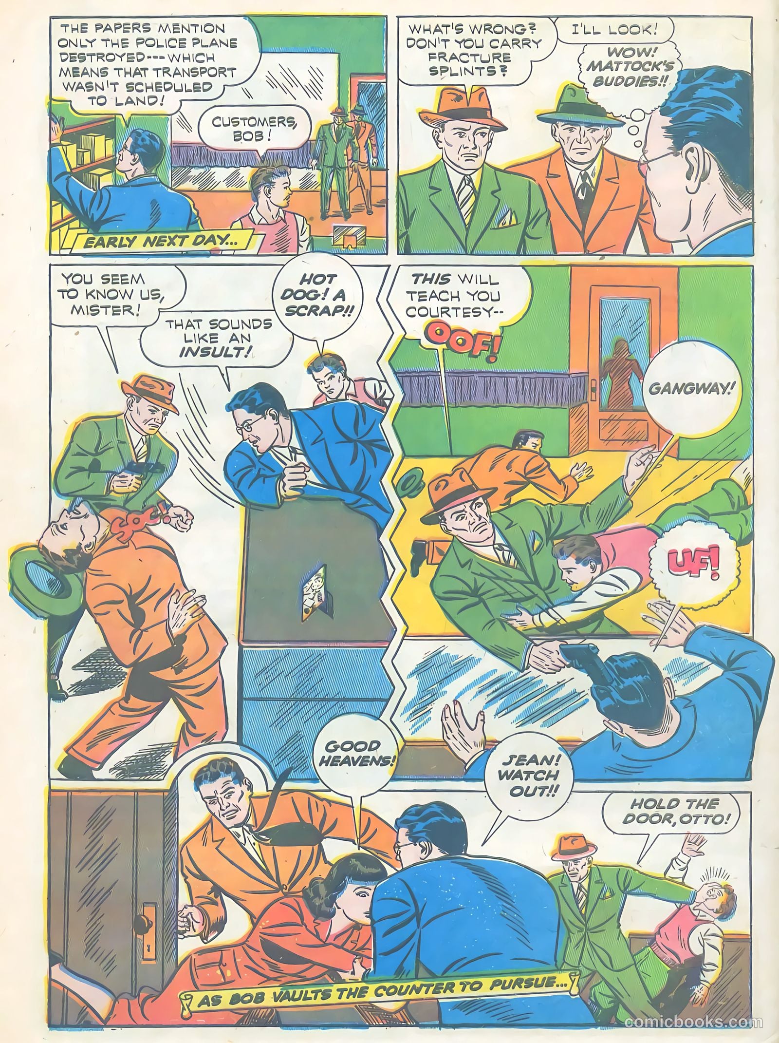 Exciting Comics #20 (1942) — page 9 of 67