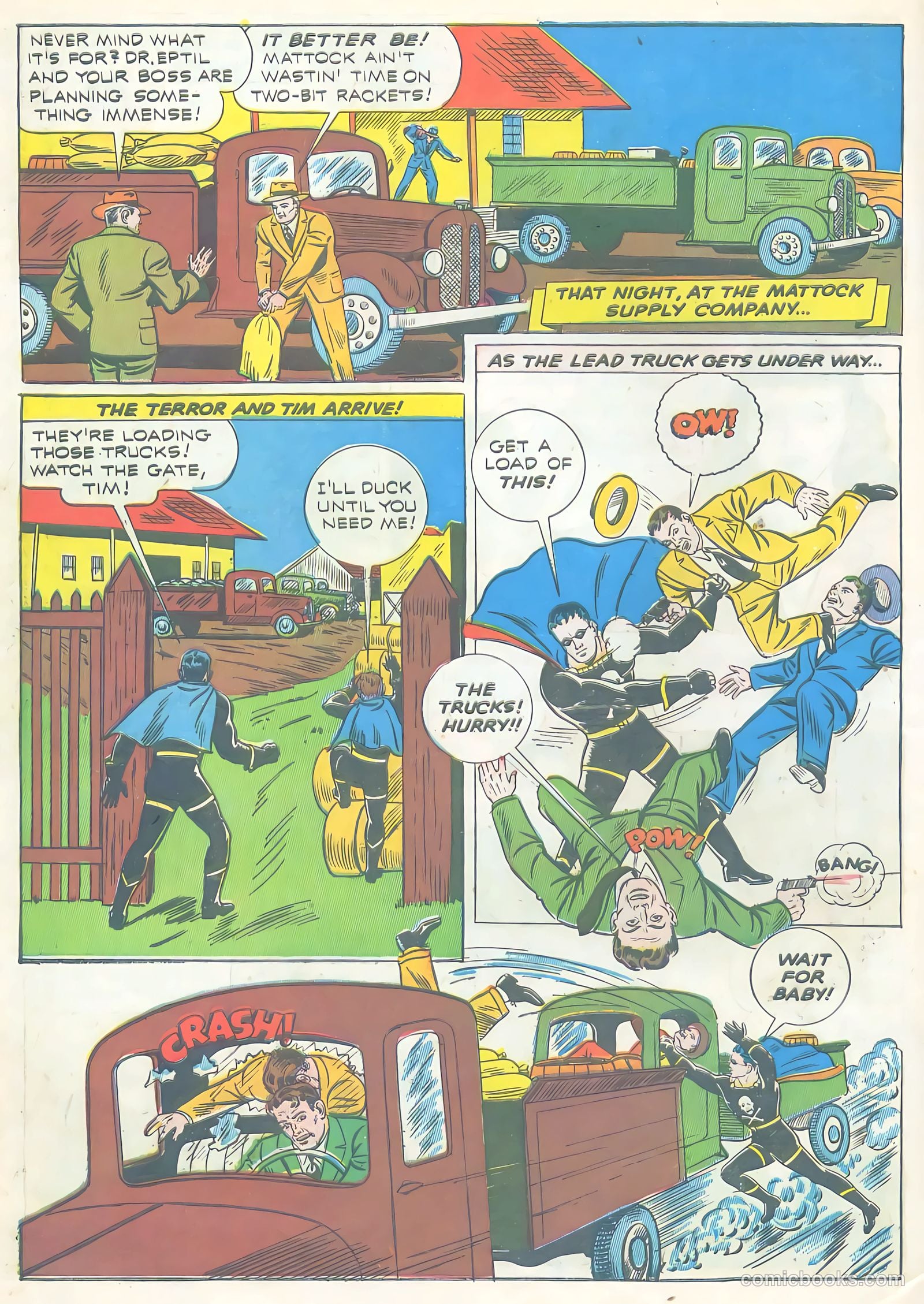Exciting Comics #20 (1942) — page 11 of 67
