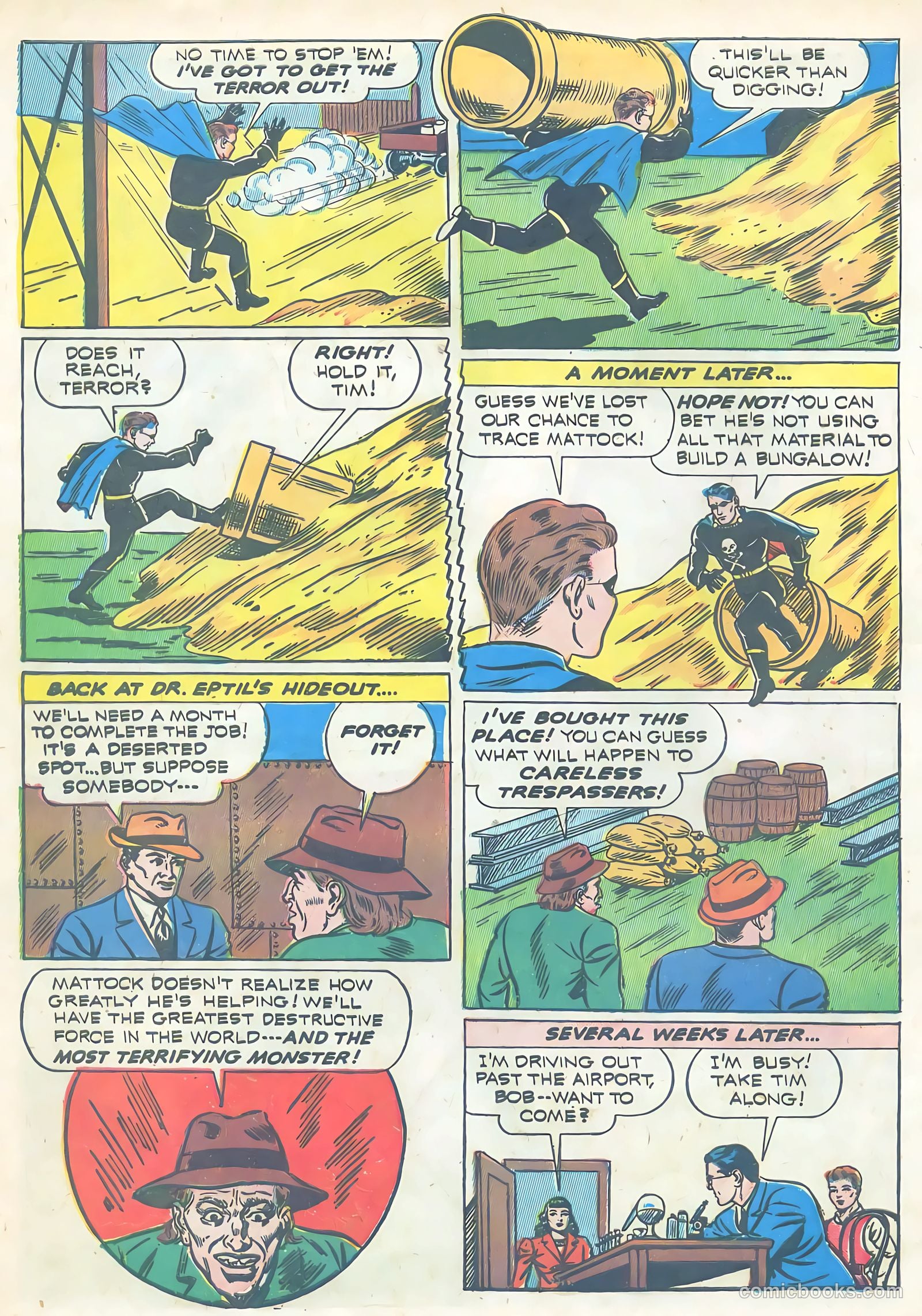 Exciting Comics #20 (1942) — page 13 of 67
