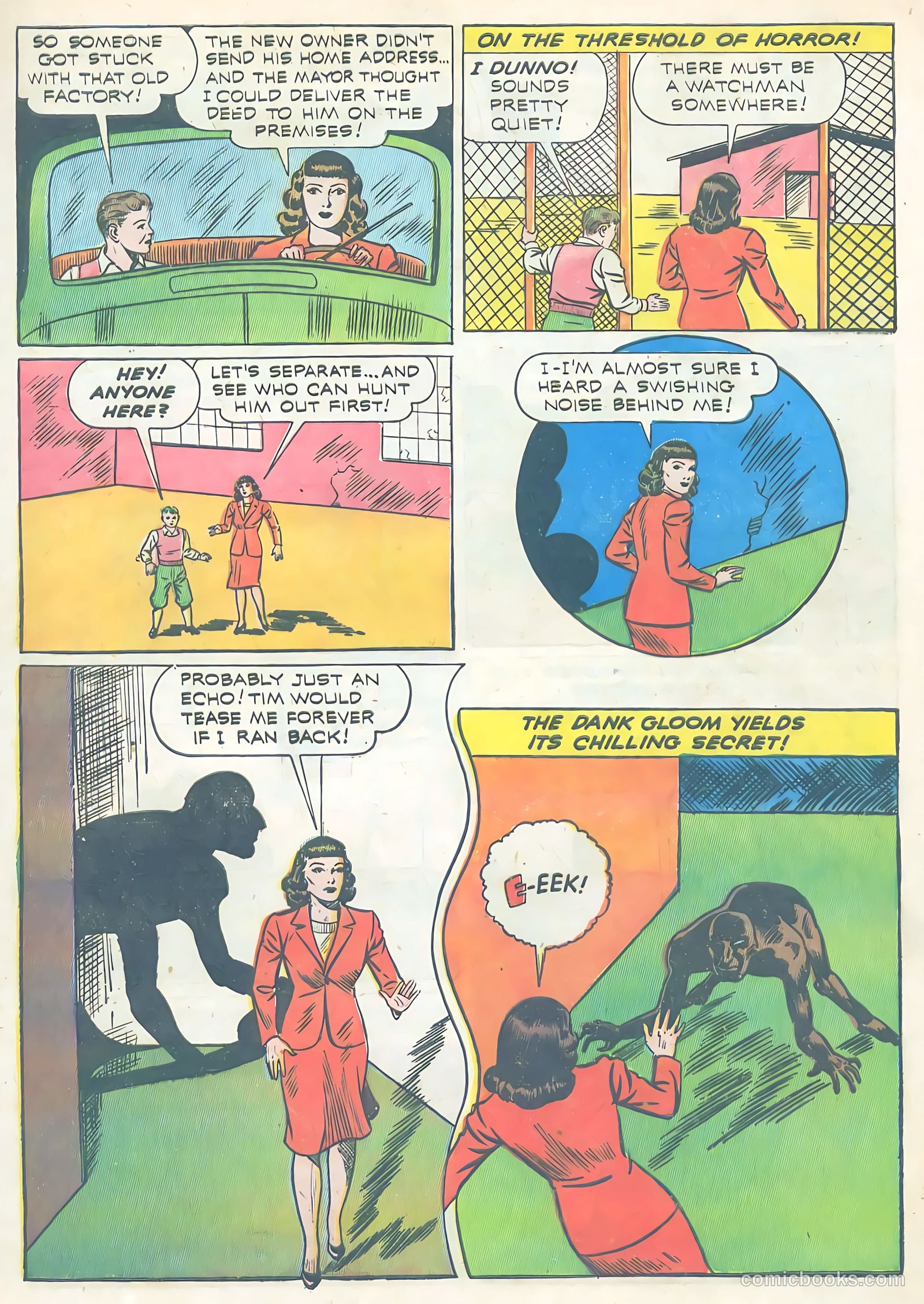 Exciting Comics #20 (1942) — page 14 of 67