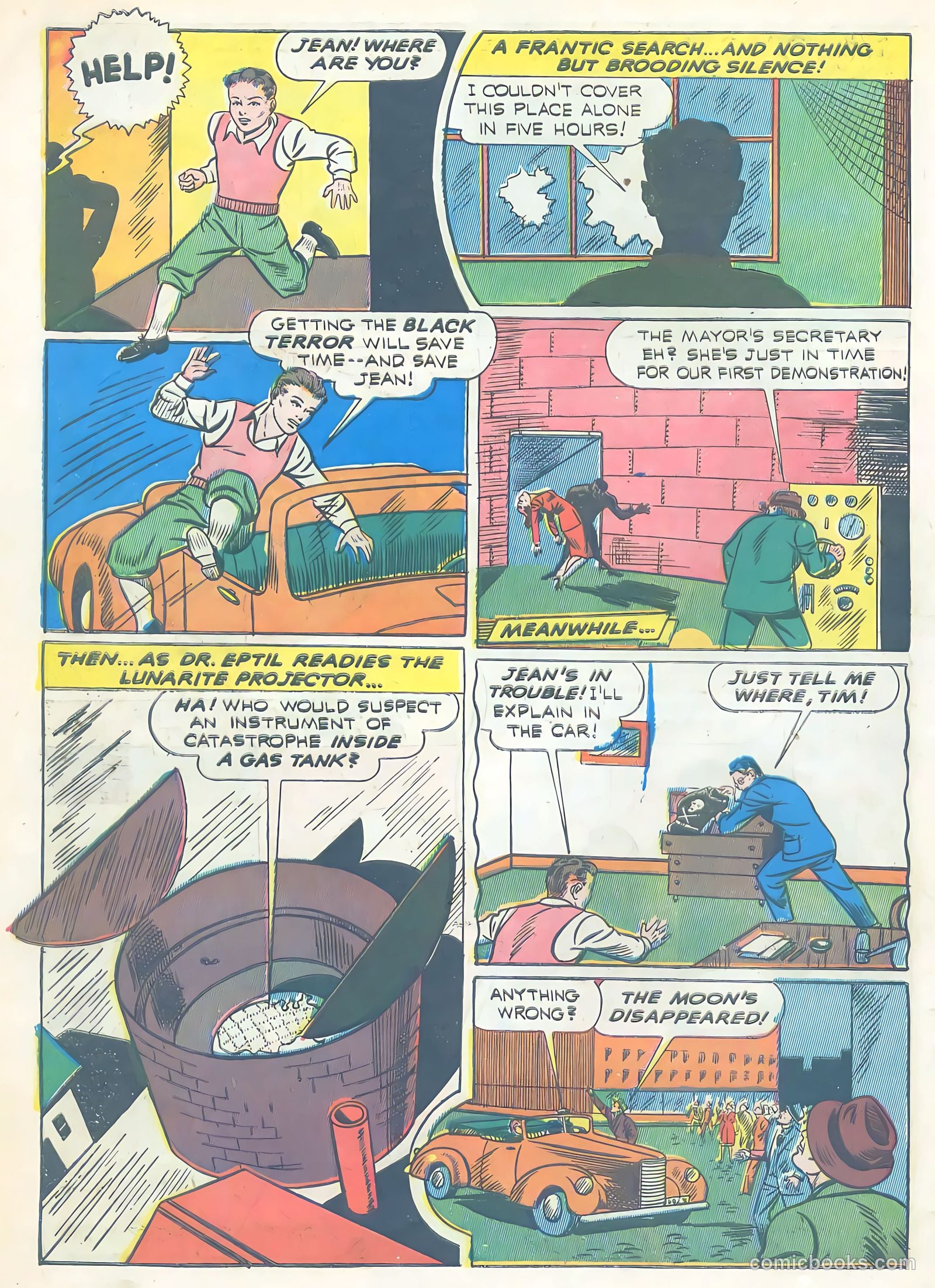Exciting Comics #20 (1942) — page 15 of 67