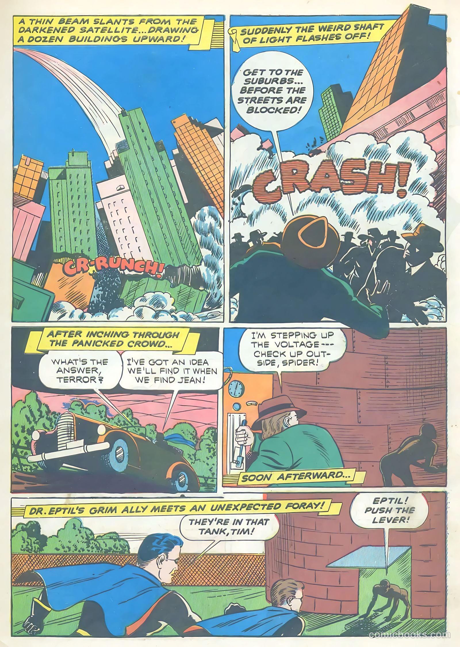 Exciting Comics #20 (1942) — page 16 of 67