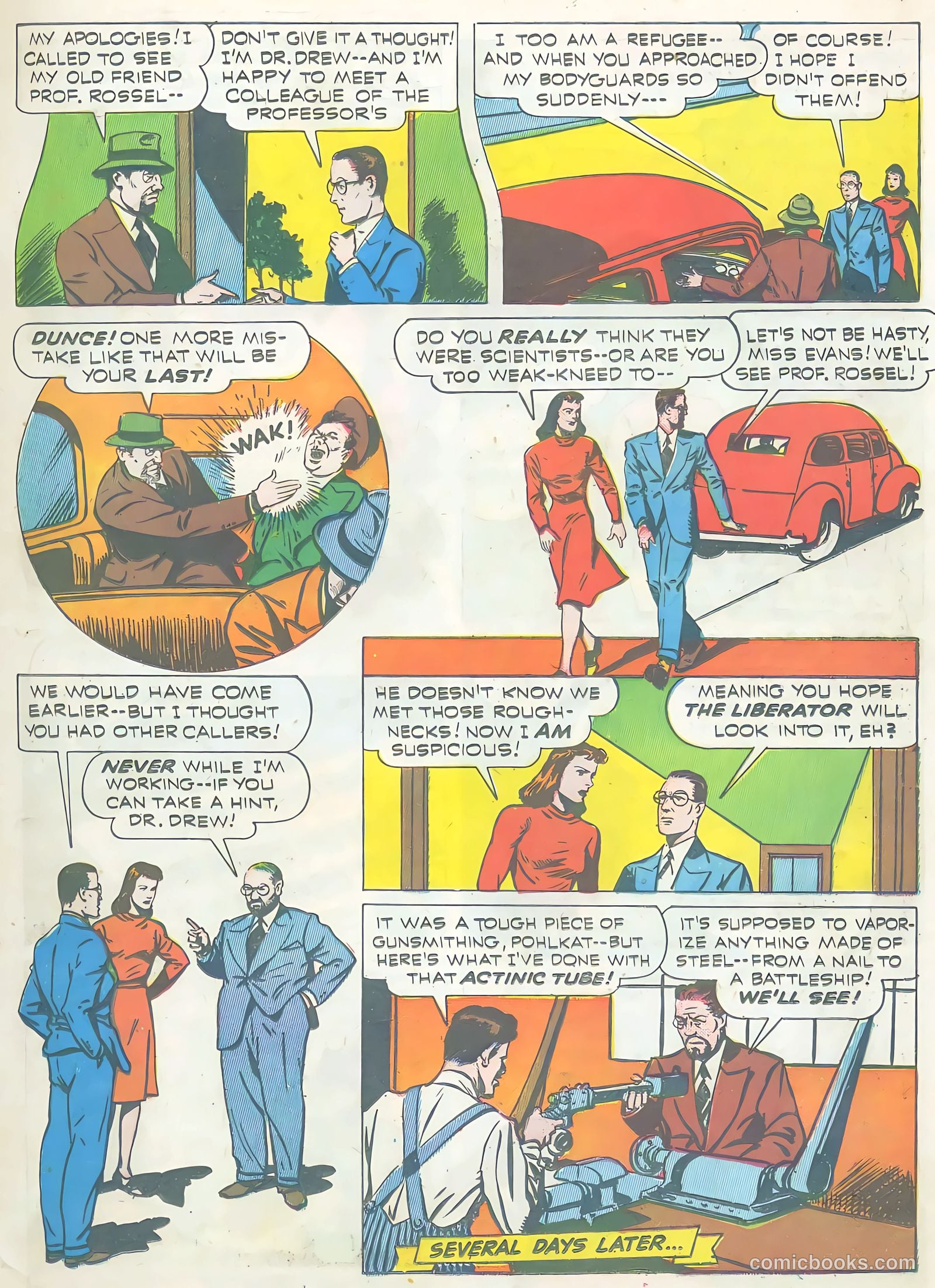 Exciting Comics #20 (1942) — page 20 of 67