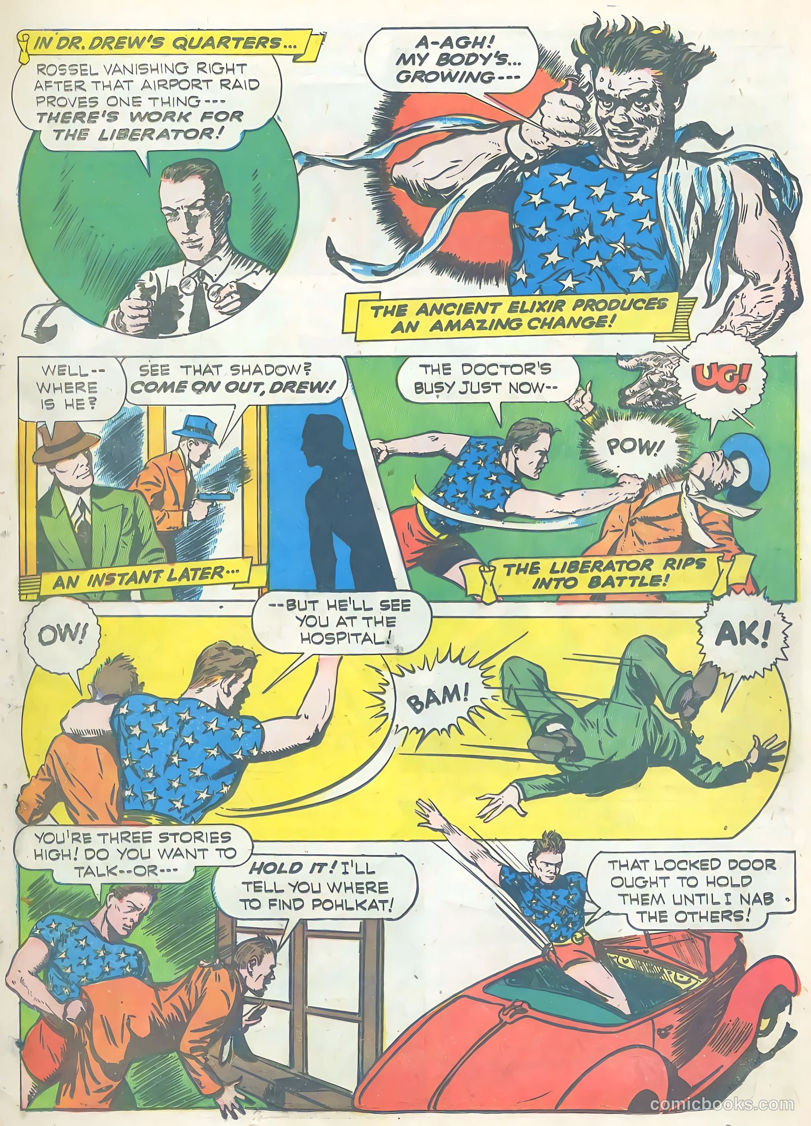 Exciting Comics #20 (1942) — page 22 of 67