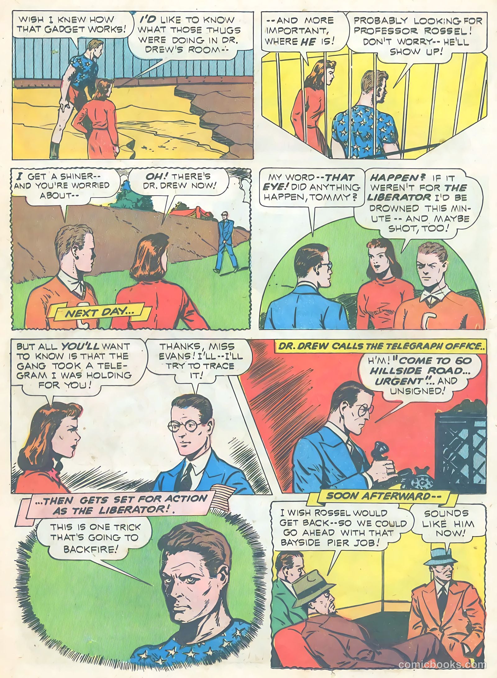 Exciting Comics #20 (1942) — page 25 of 67