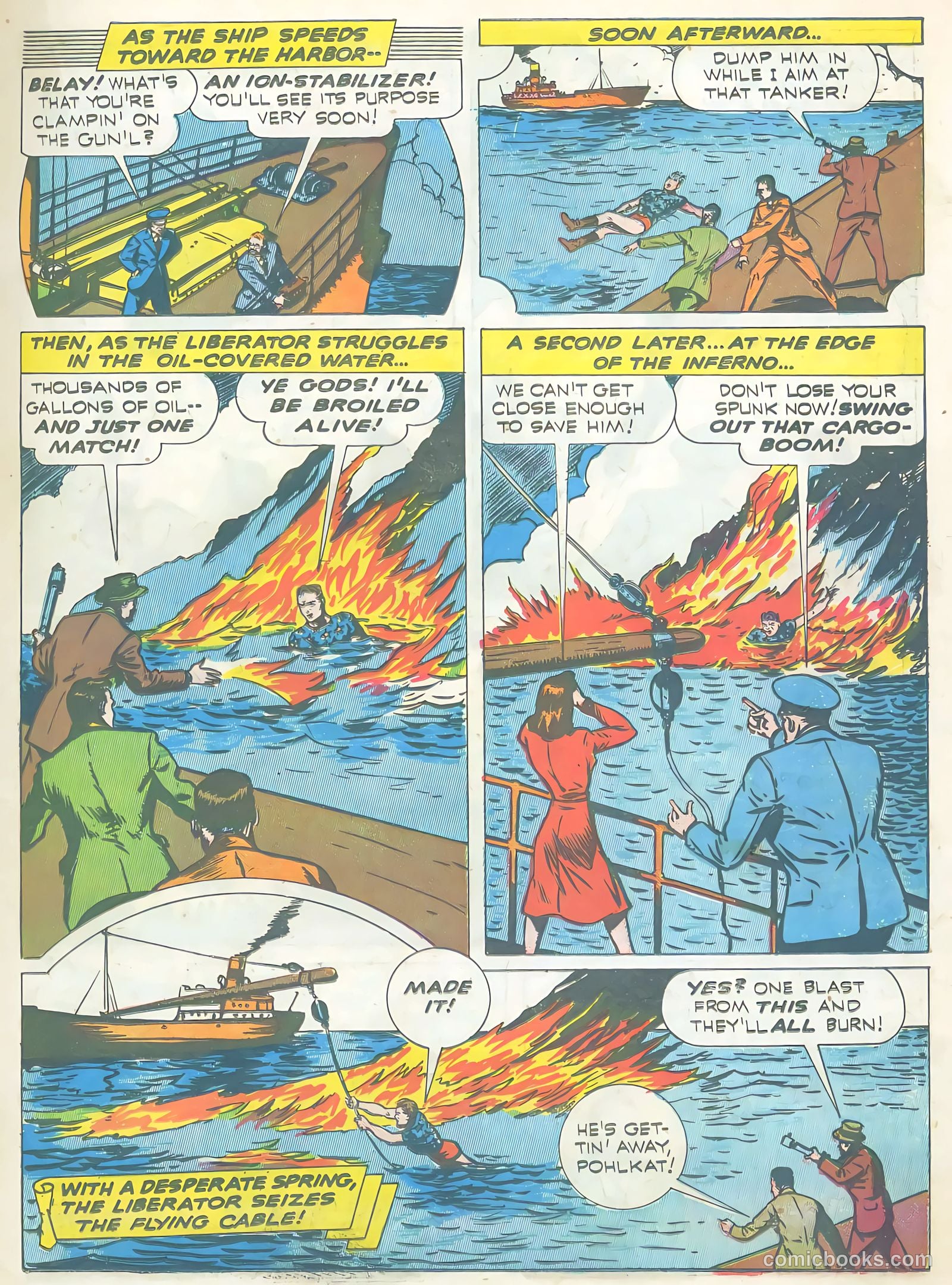 Exciting Comics #20 (1942) — page 28 of 67